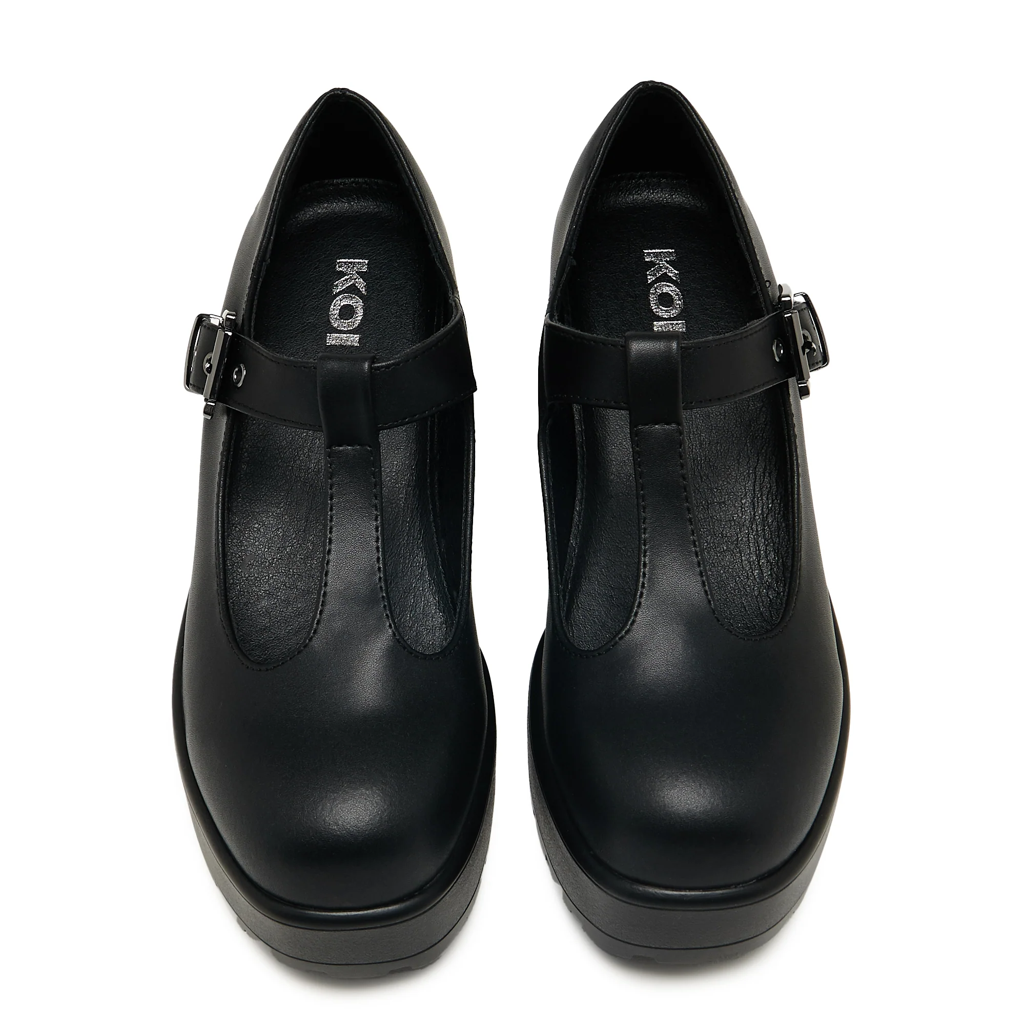 SAI Black Mary Jane Shoes 'Faux Leather Edition' - Image 5