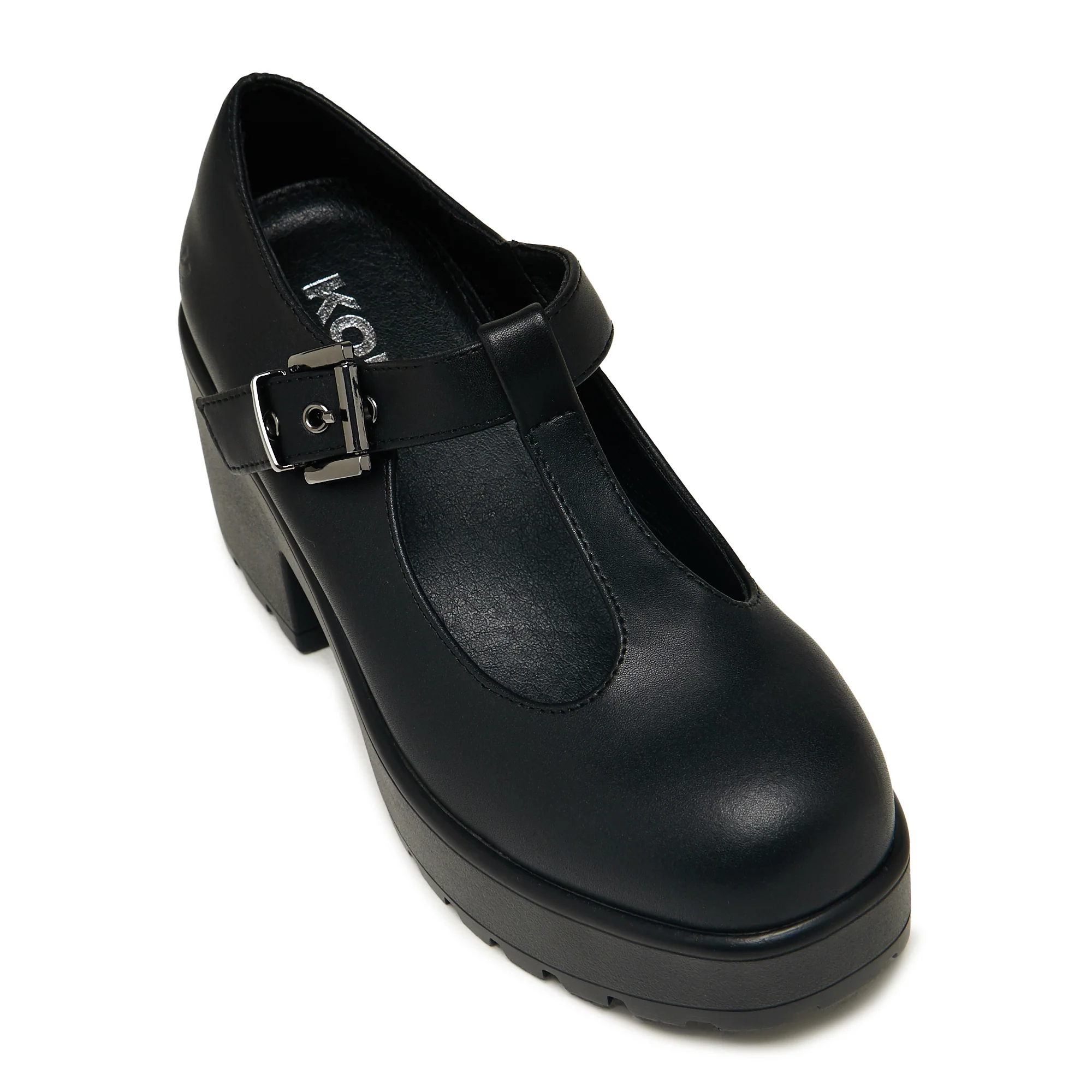 SAI Black Mary Jane Shoes 'Faux Leather Edition' - Image 7