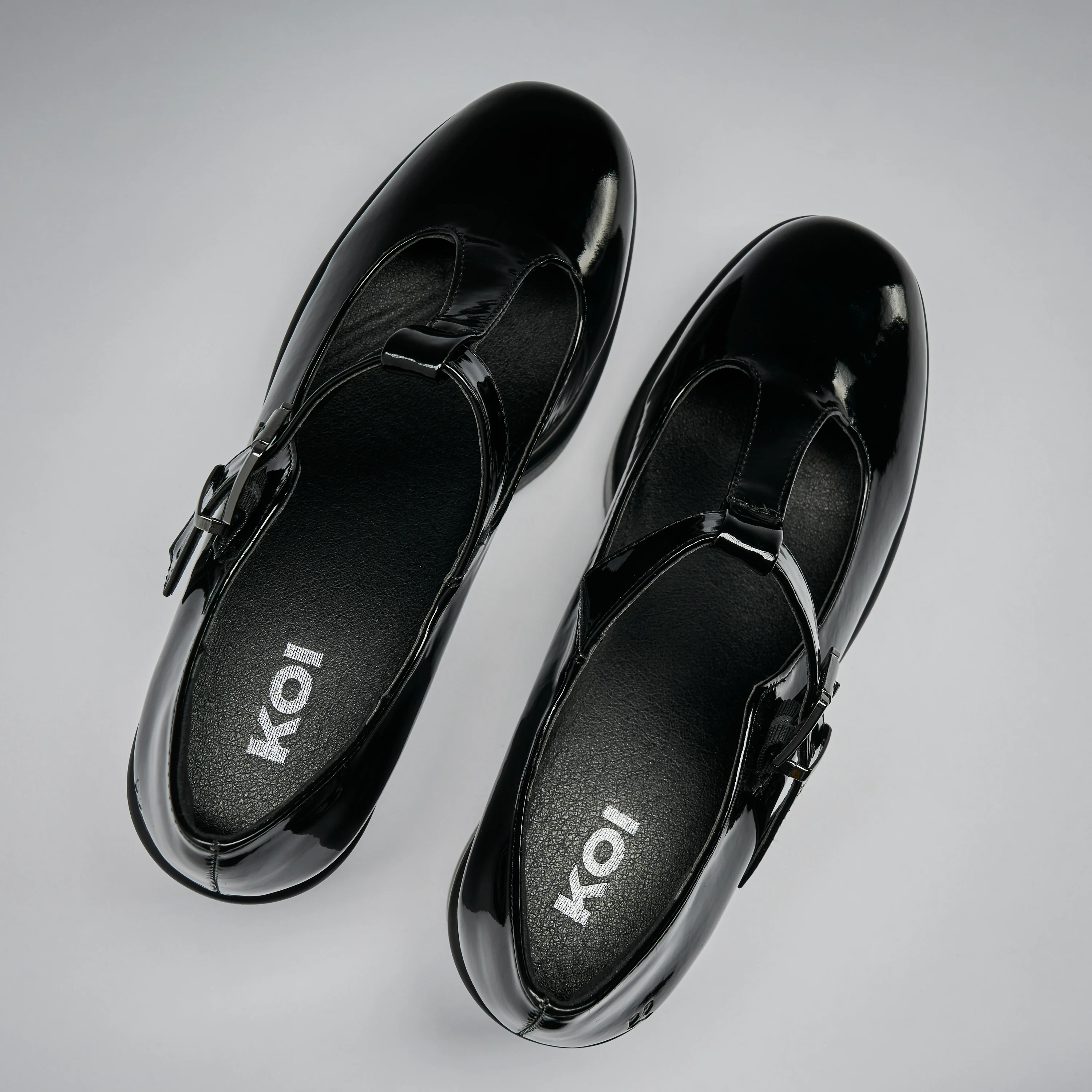 SAI Black Mary Jane Shoes 'Patent Edition' - Image 6