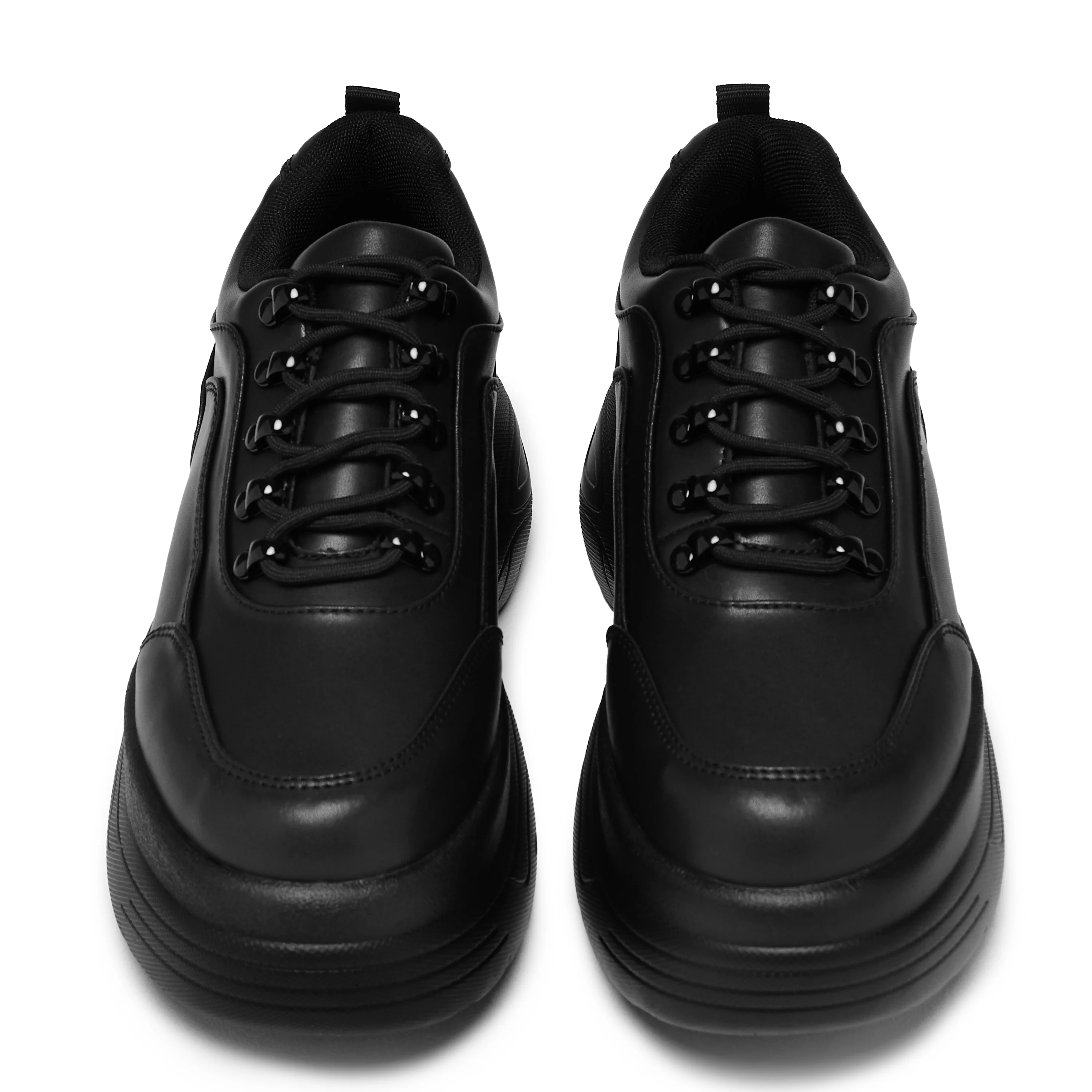 Jennie Black Chunky Bubble Trainers - Image 4