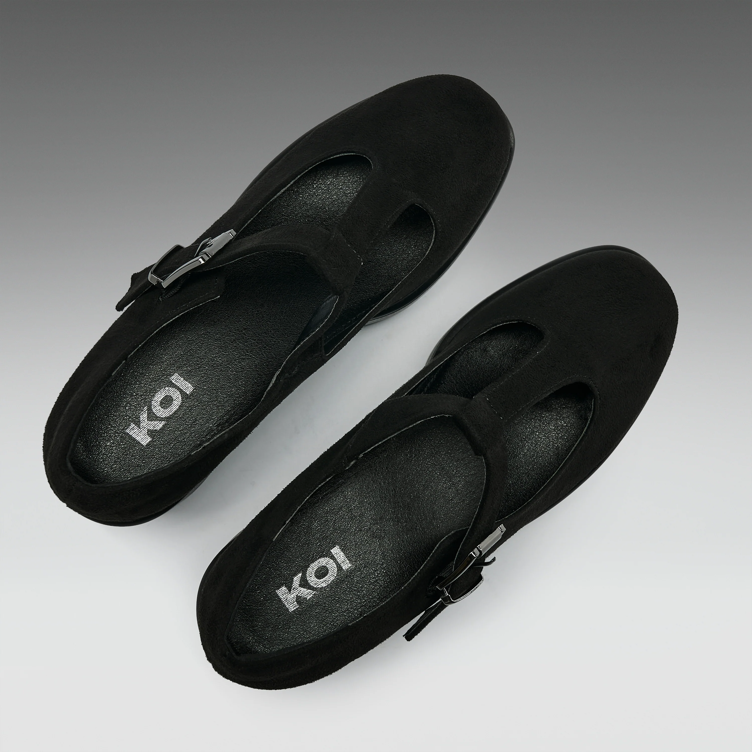 Sai Black Mary Jane Shoes 'Suede Edition' - Image 7
