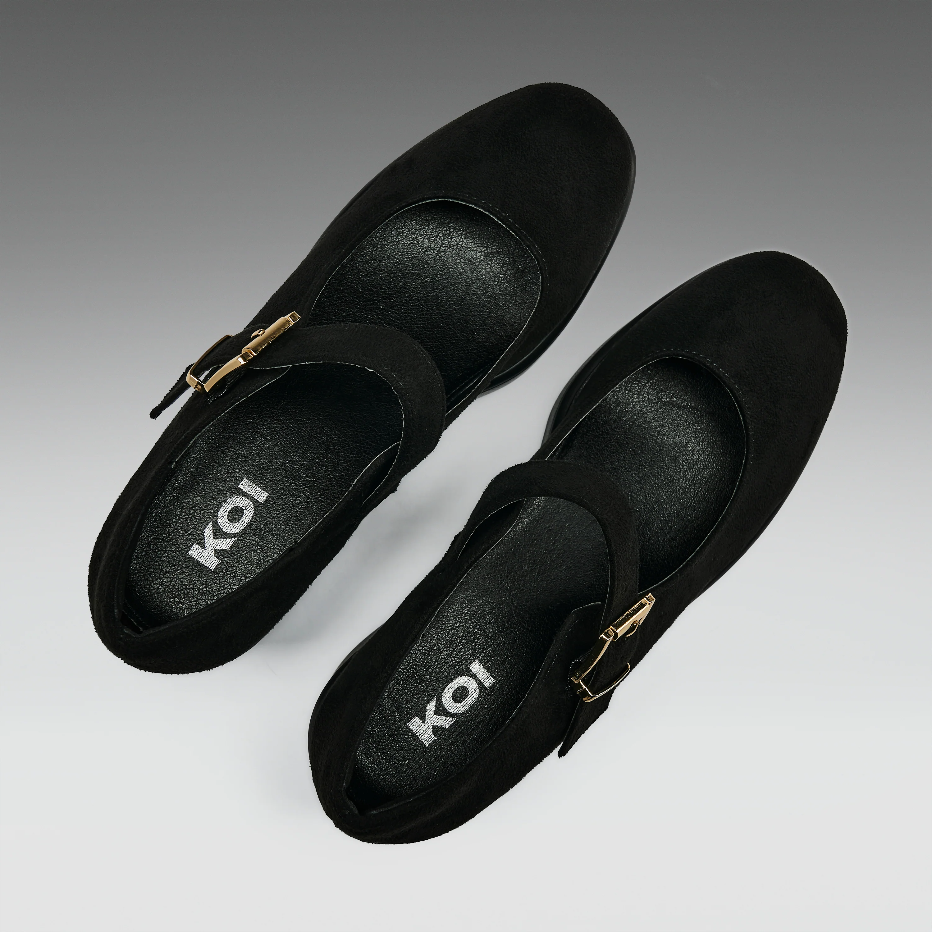 TIRA Black Mary Jane Shoes 'Suede Edition' - Image 6