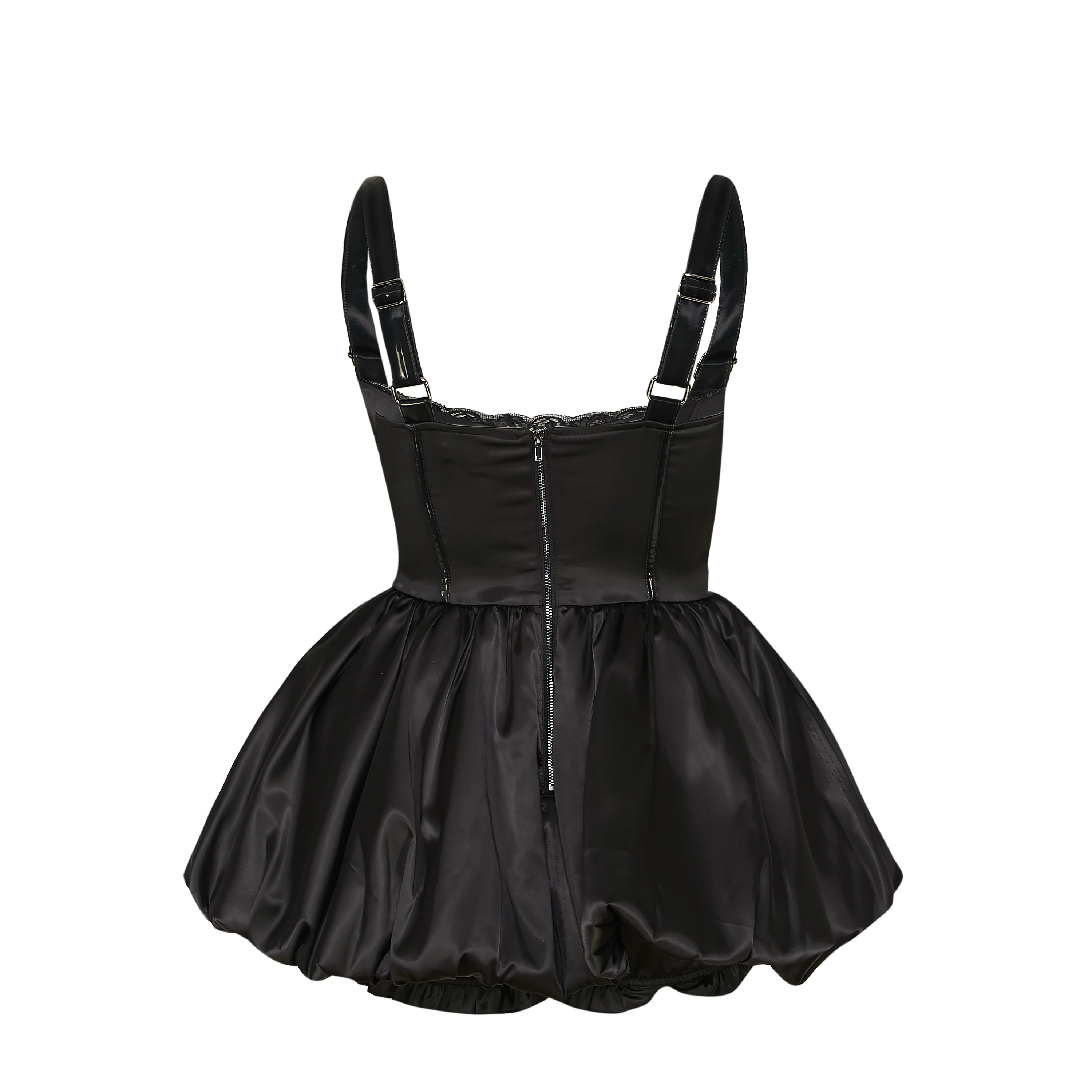 Candy Cloud Romper Playsuit - Black - Image 5