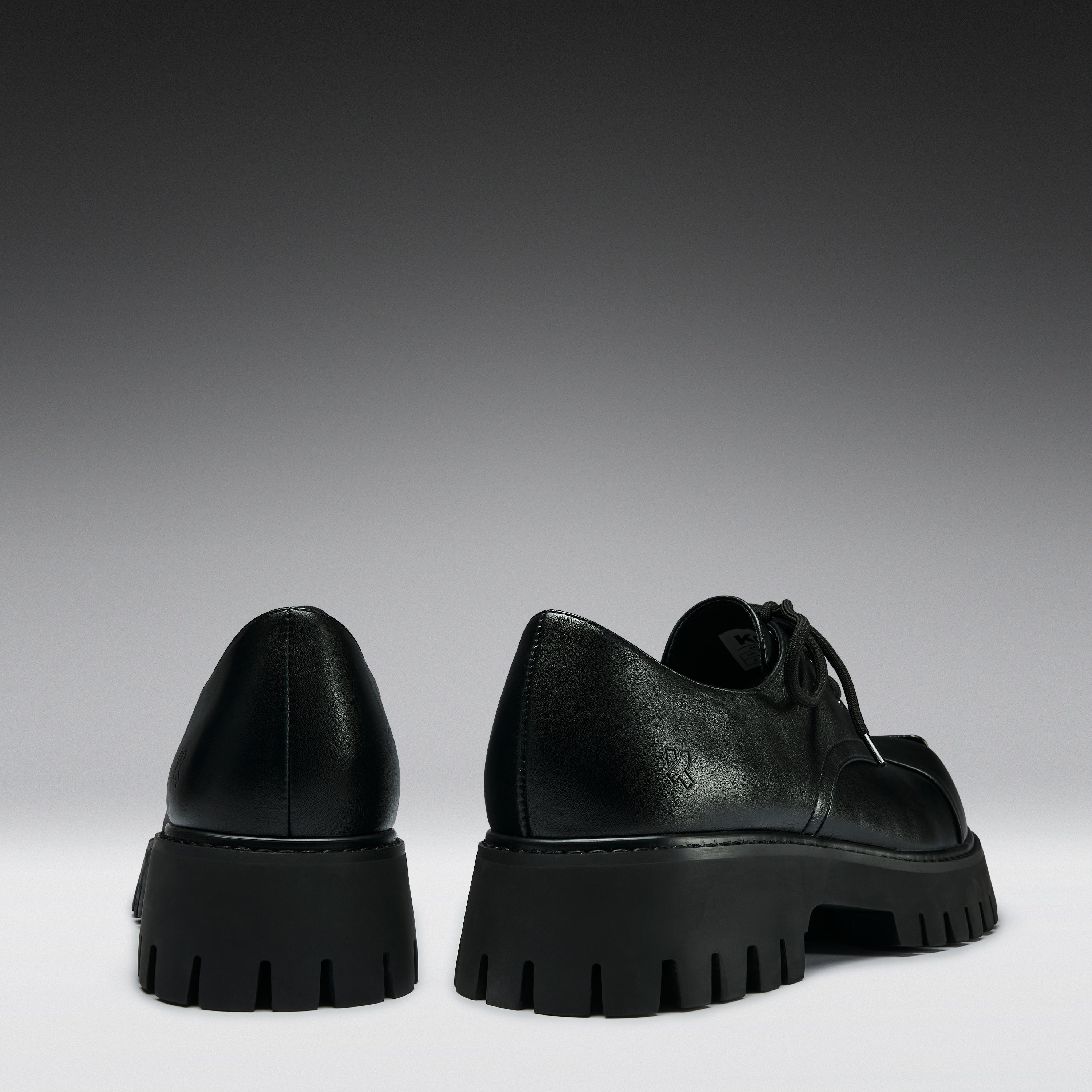 Gehrman Metal Cap Men's Chunky Shoes - Shadow - Image 6