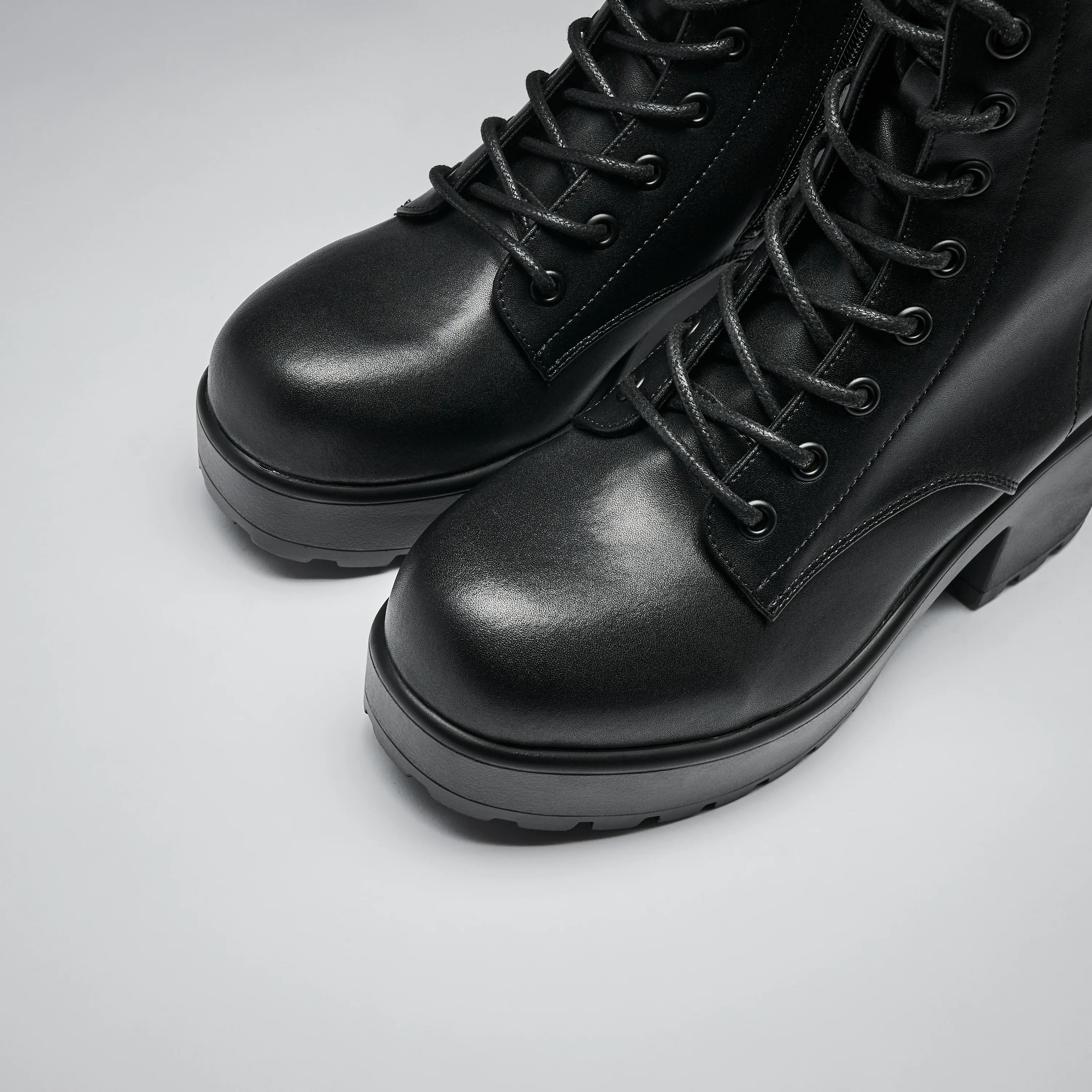 GIN Platform Military Boots - Image 9