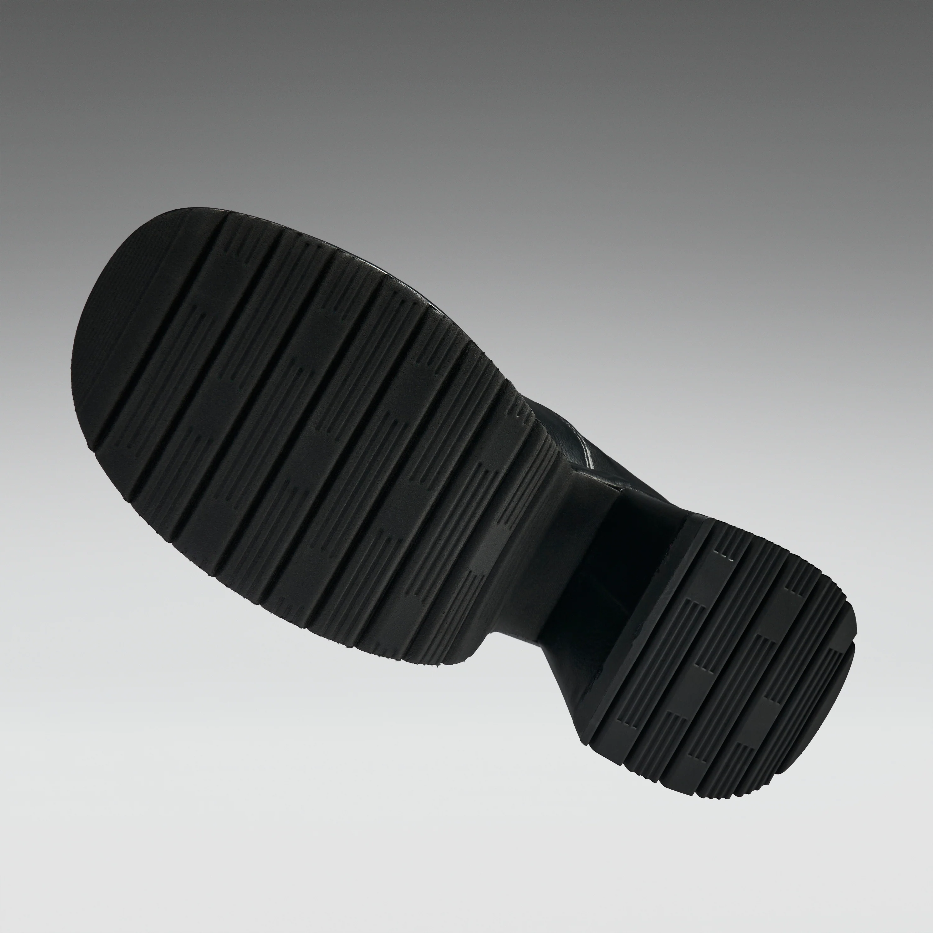 Halcyon Chunky Heeled Boots-Black - Image 6