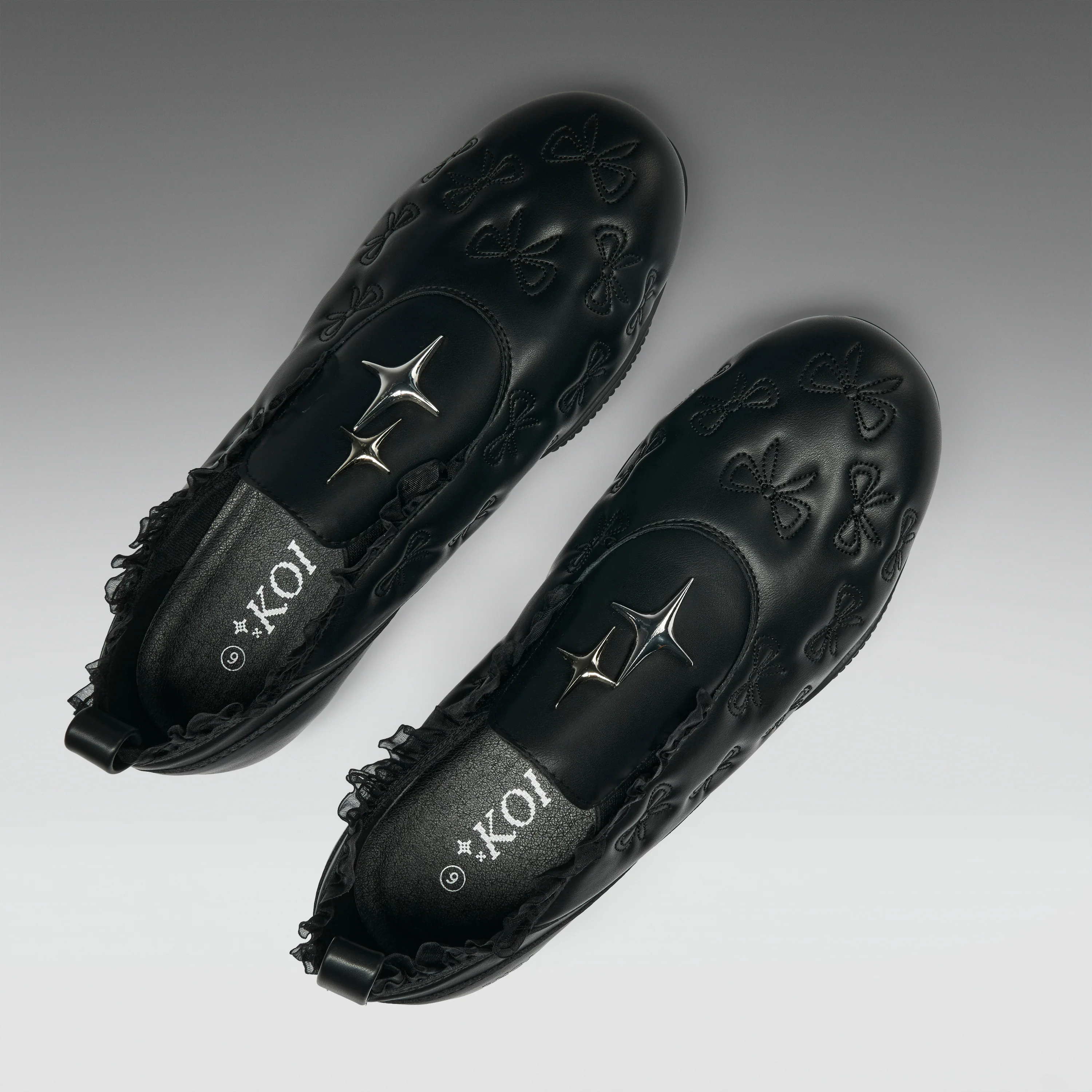 Heartbreaker Sporty Slip On Shoes- Black - Image 4