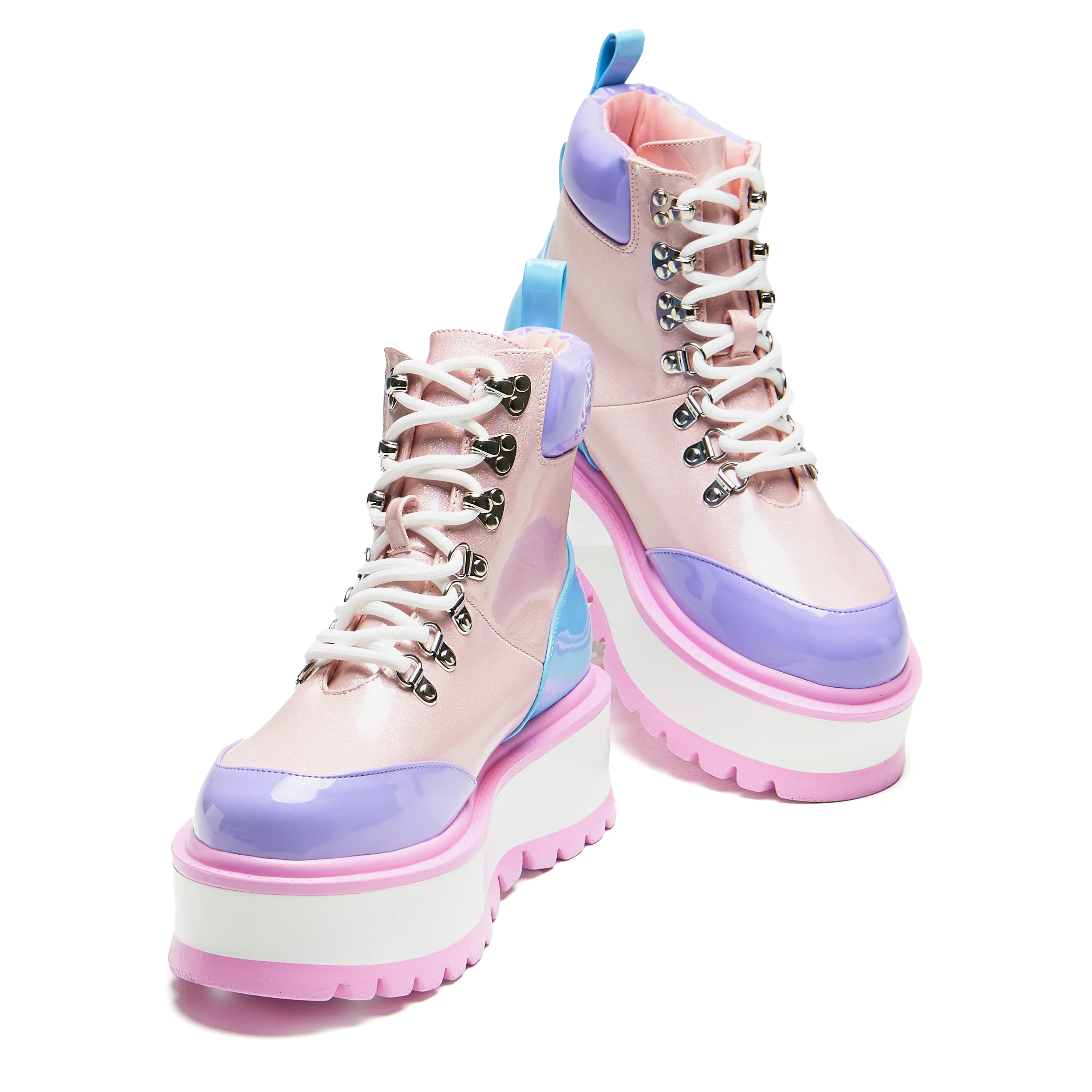 Kawaii Hydra Hi Shine Platform Boots - Image 3