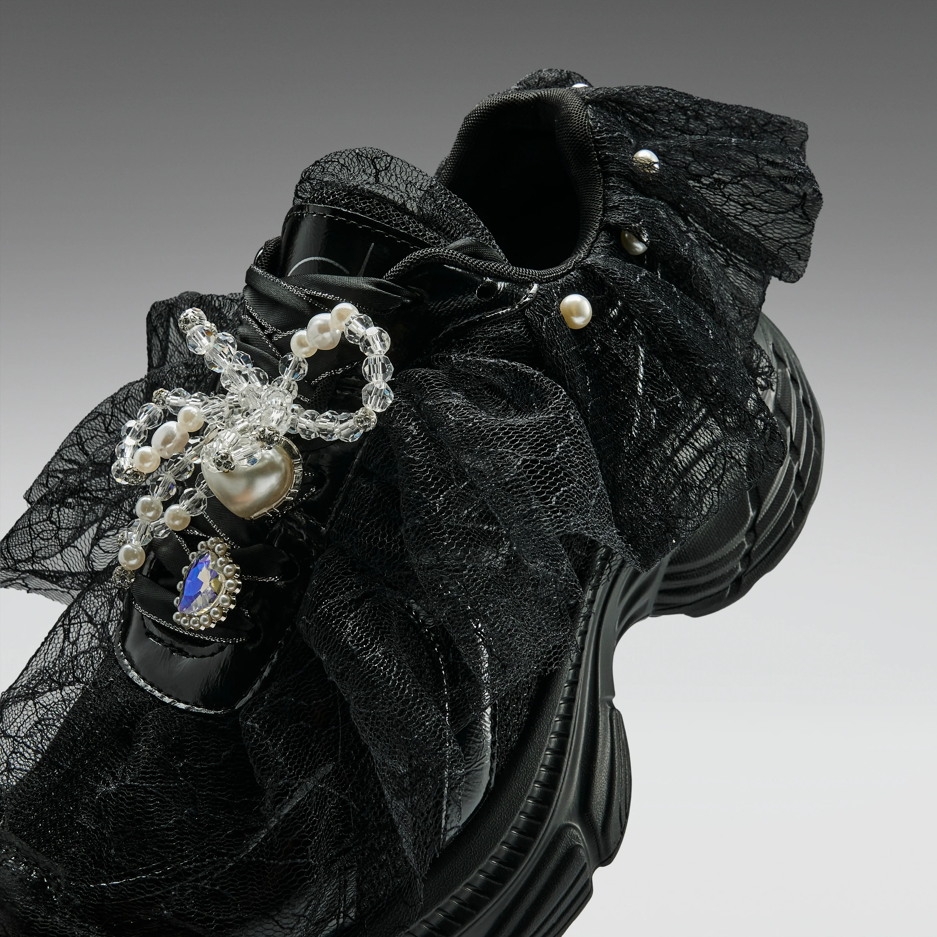 Kelpie Whimsical Terrain Trainers - Black - Image 3