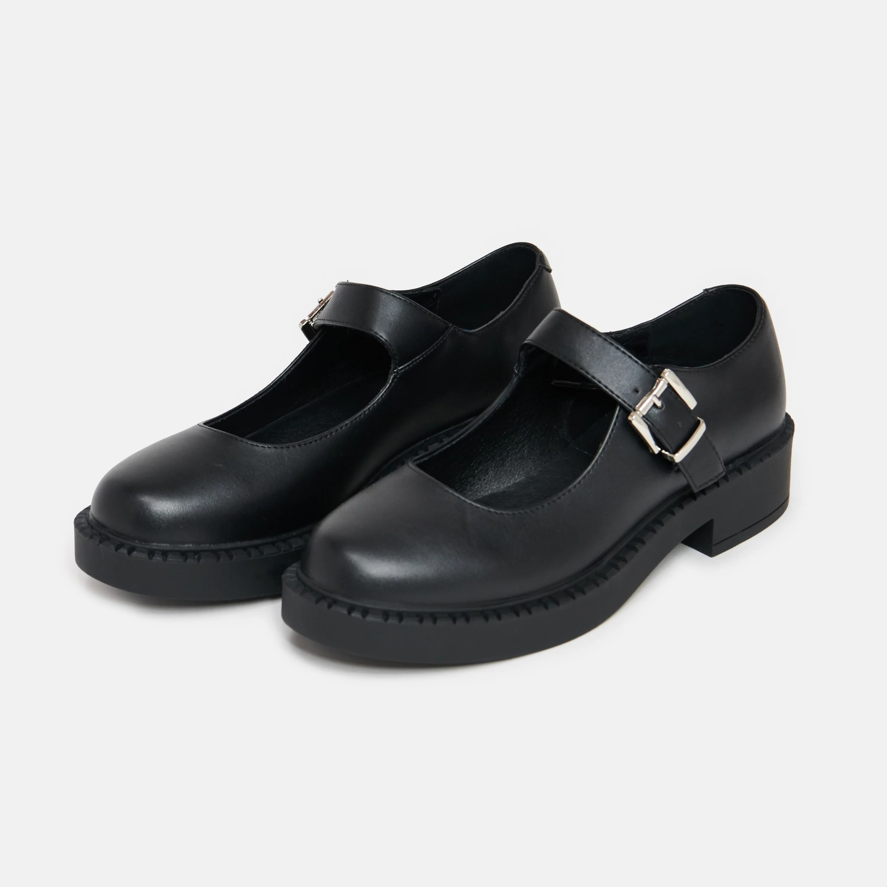 Kishi Tale Black Flat Mary Jane Shoes - Image 3