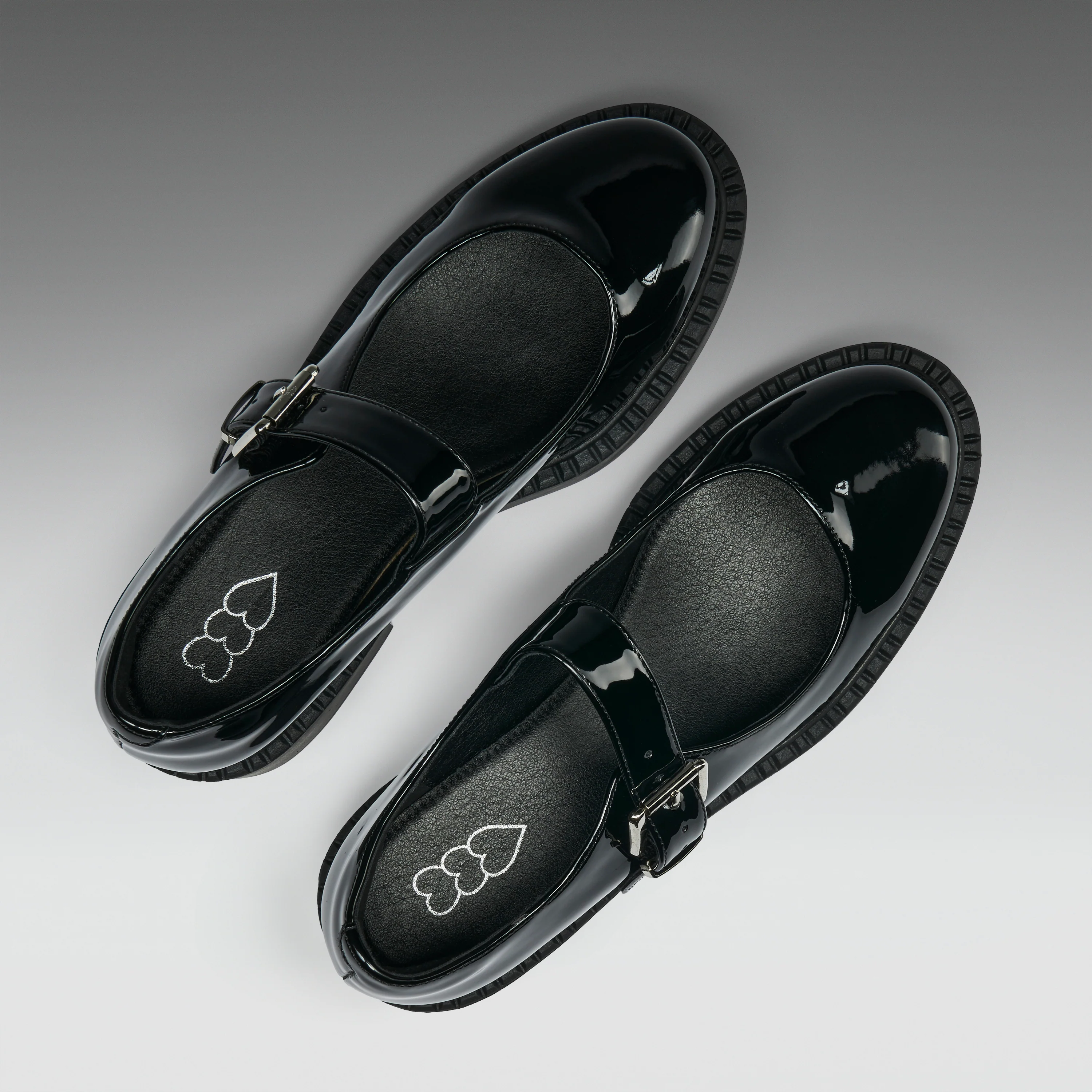 Kishi Tale Black Patent Flat Mary Jane Shoes - Image 6
