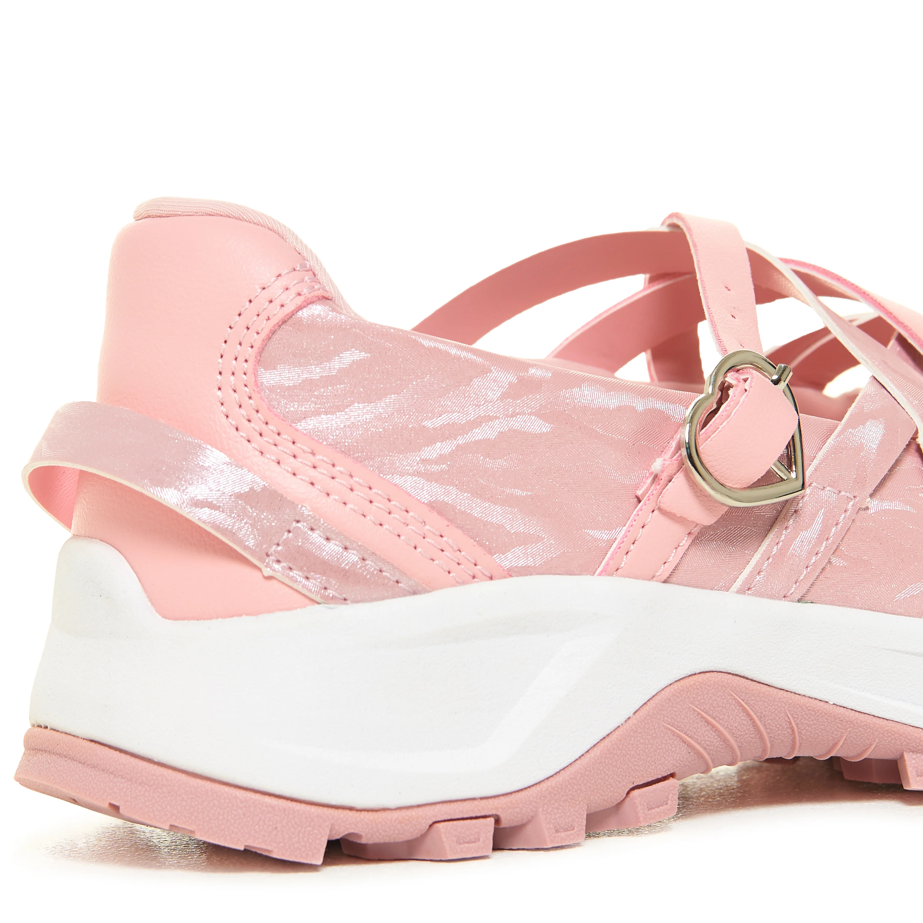 Kyubi Shimmering Ballet Mary Janes - Pink - Image 3