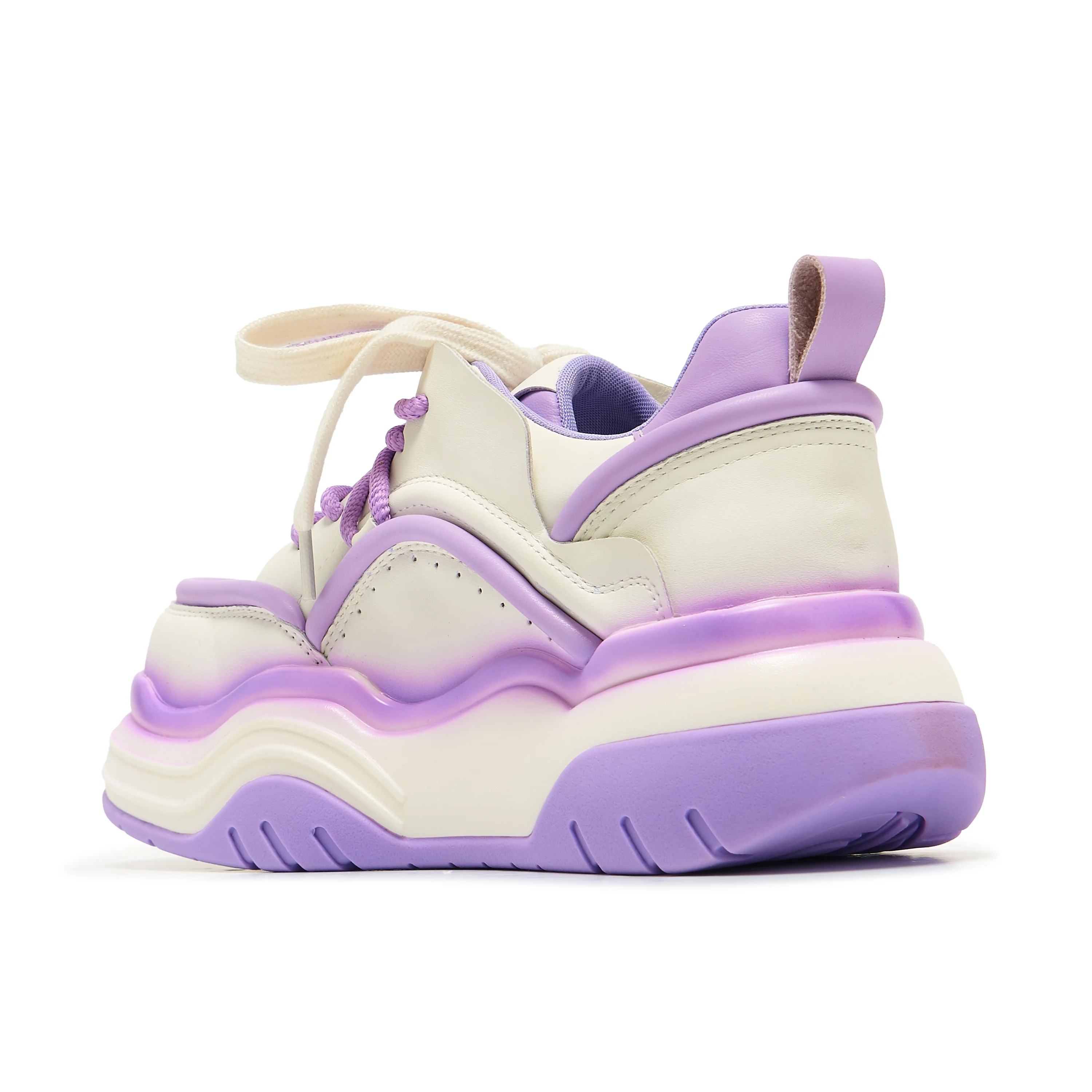 Neon Reef Platform Trainers - Violet - Image 4