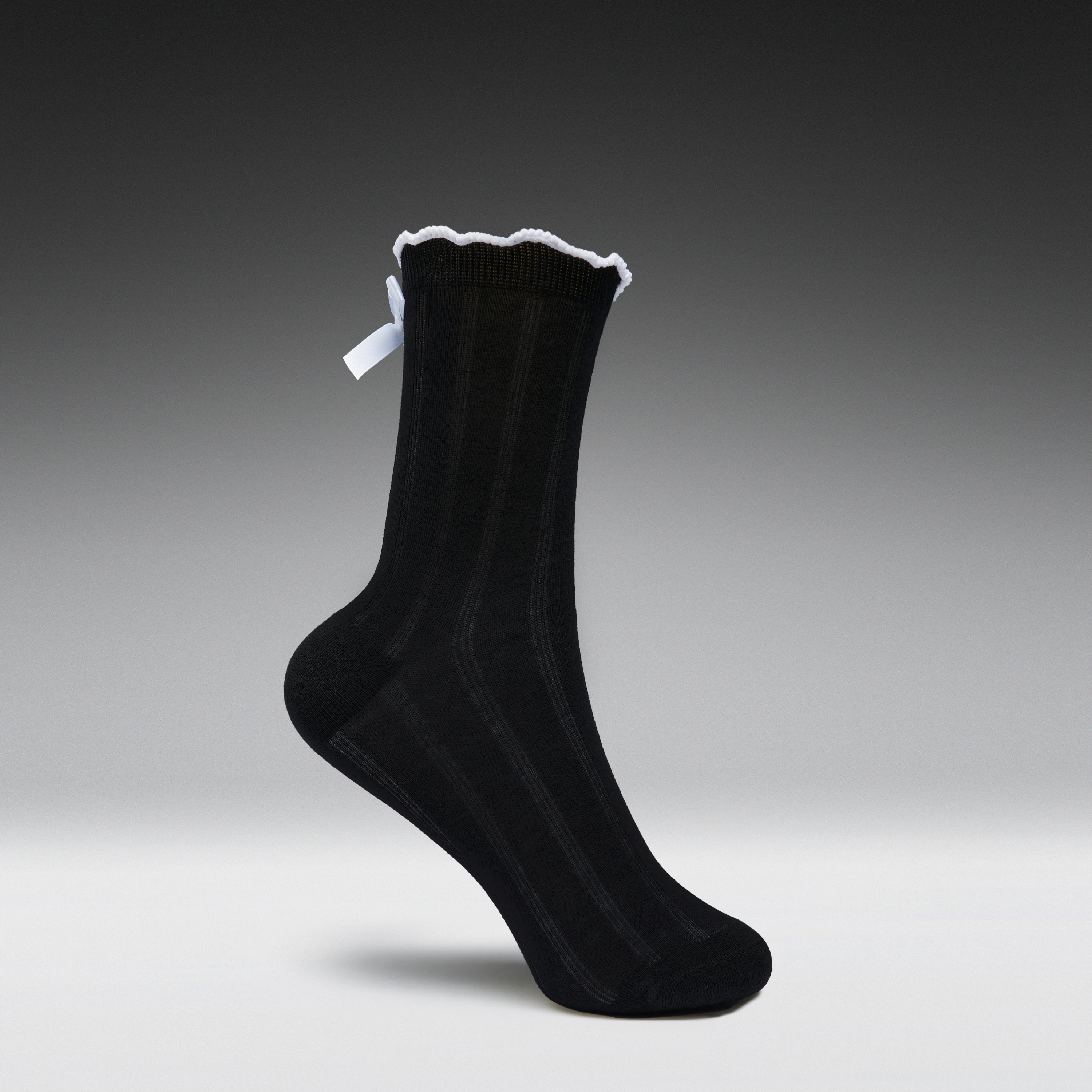 Sonnet Black Bow Socks