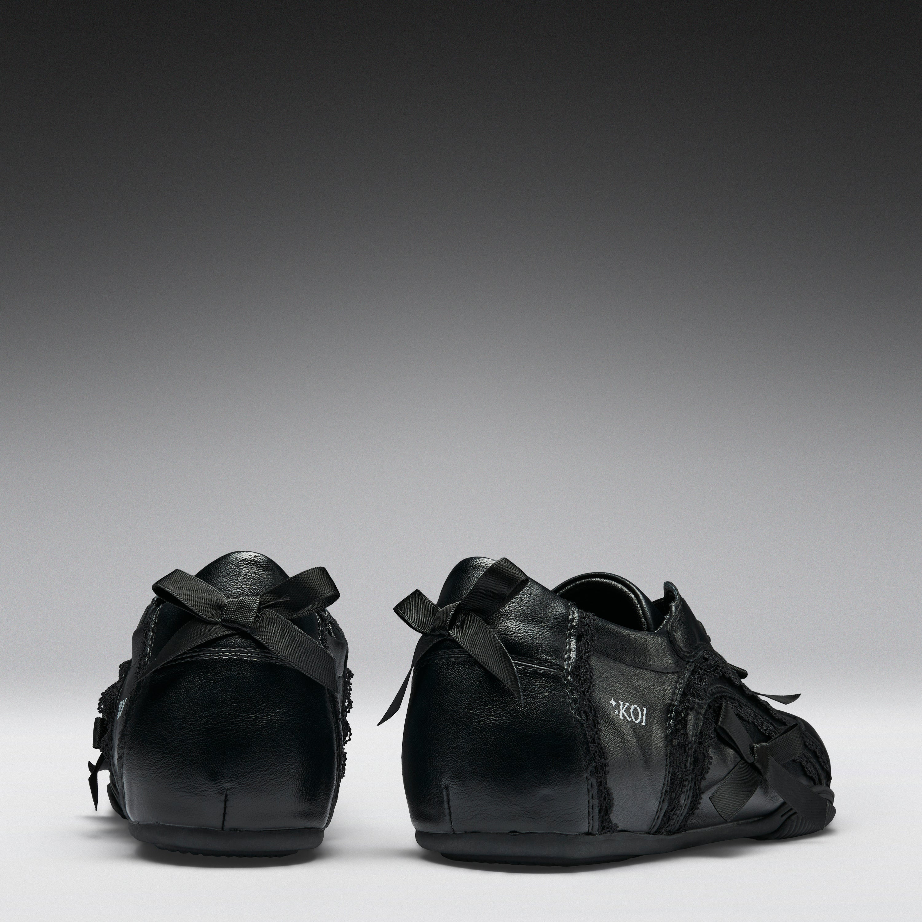 Spellbound Lace Up Pumps- Black - Image 5