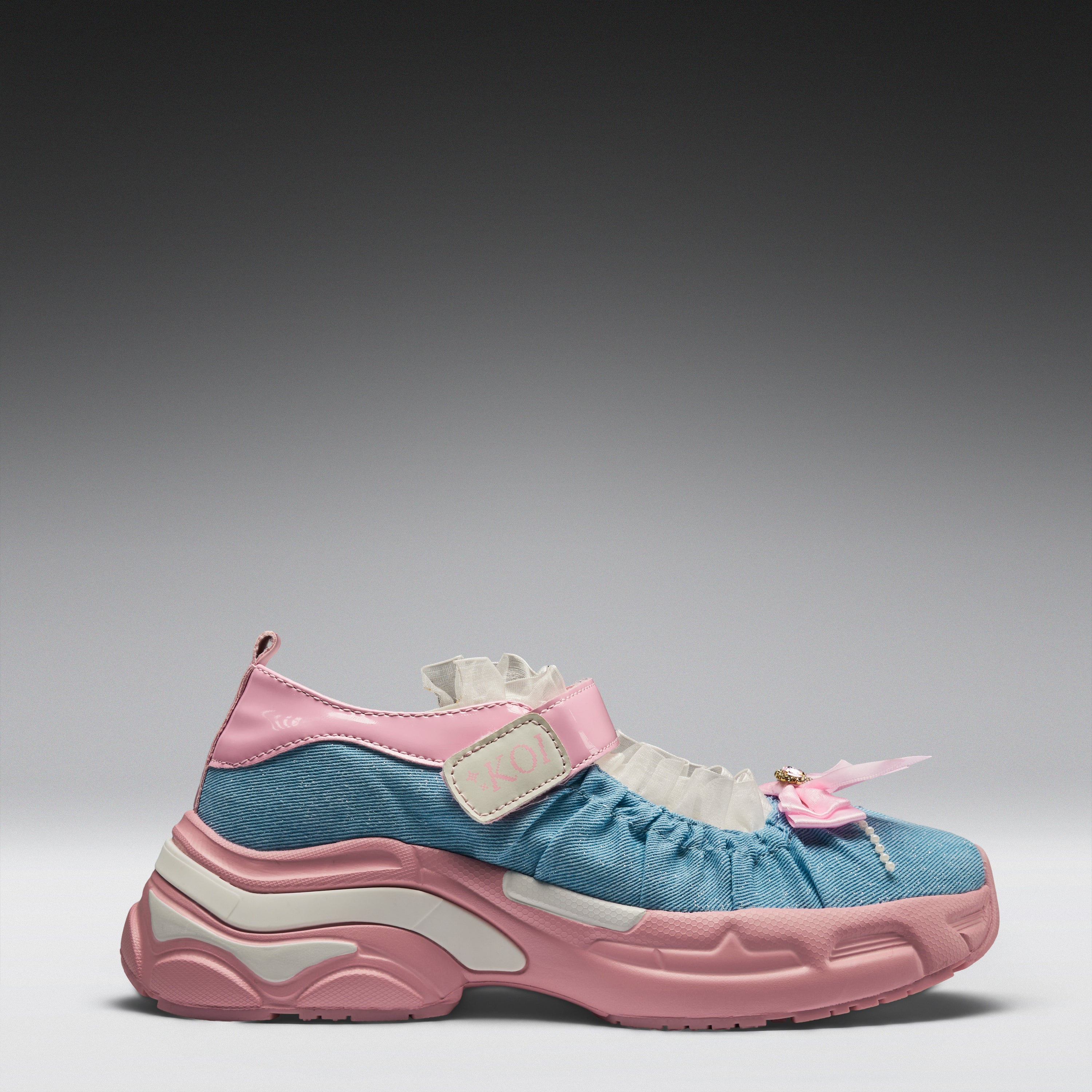 Starlet Ruffle Ballet Mary Janes- Pink - Image 2