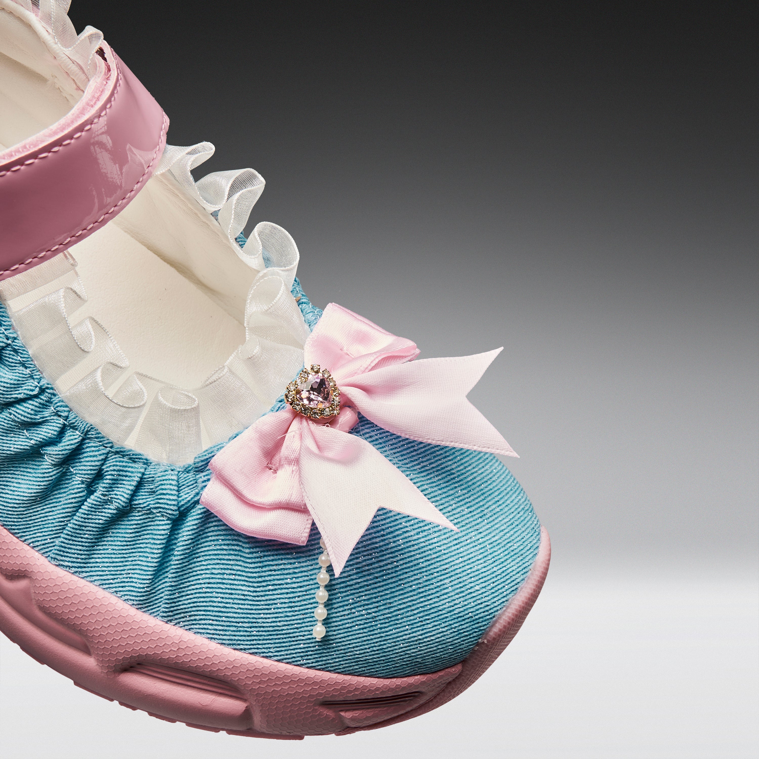 Starlet Ruffle Ballet Mary Janes- Pink - Image 3