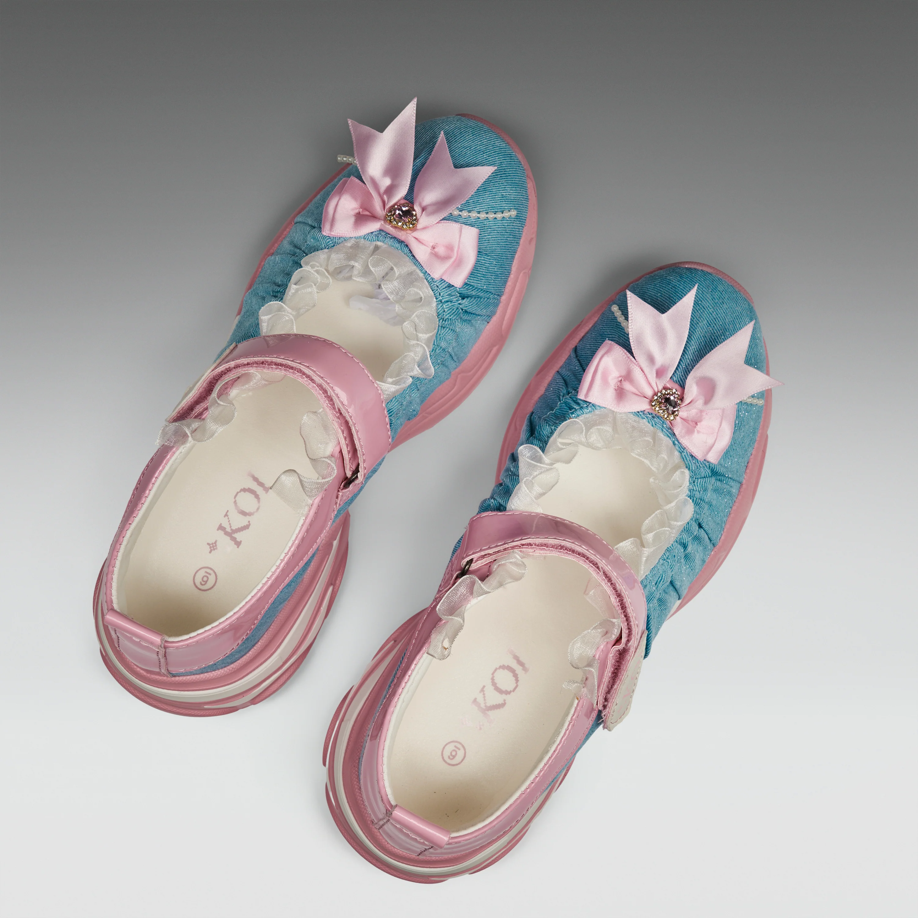 Starlet Ruffle Ballet Mary Janes- Pink - Image 4
