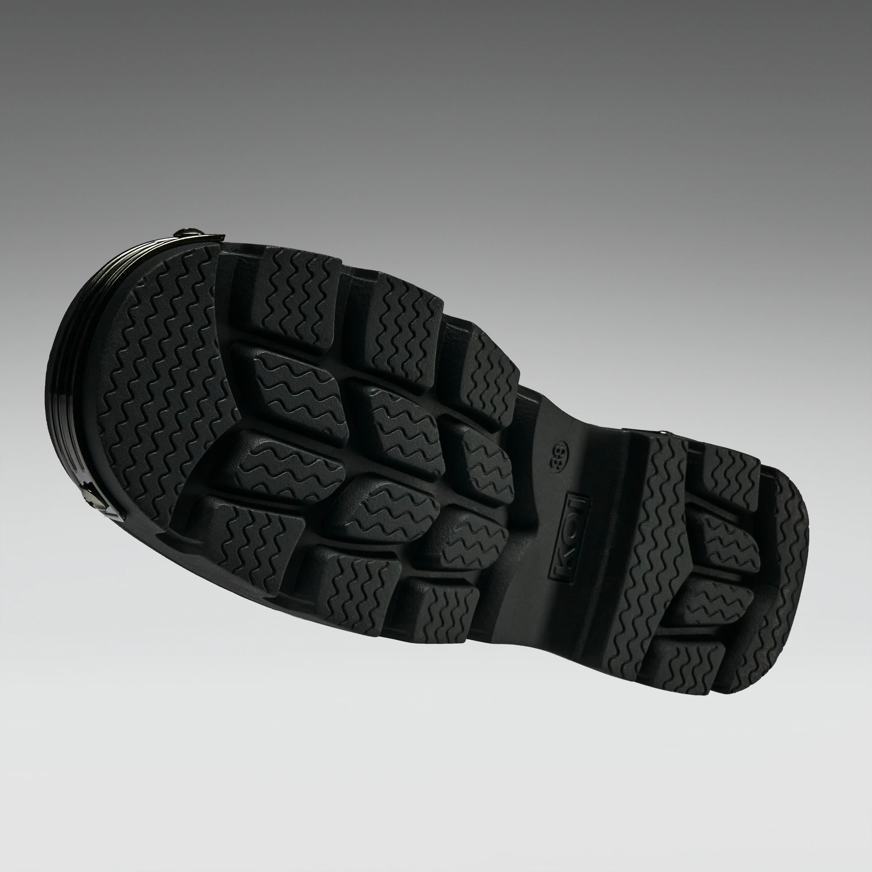 Thurnax Chunky Hardware Trainers - Black - Image 7