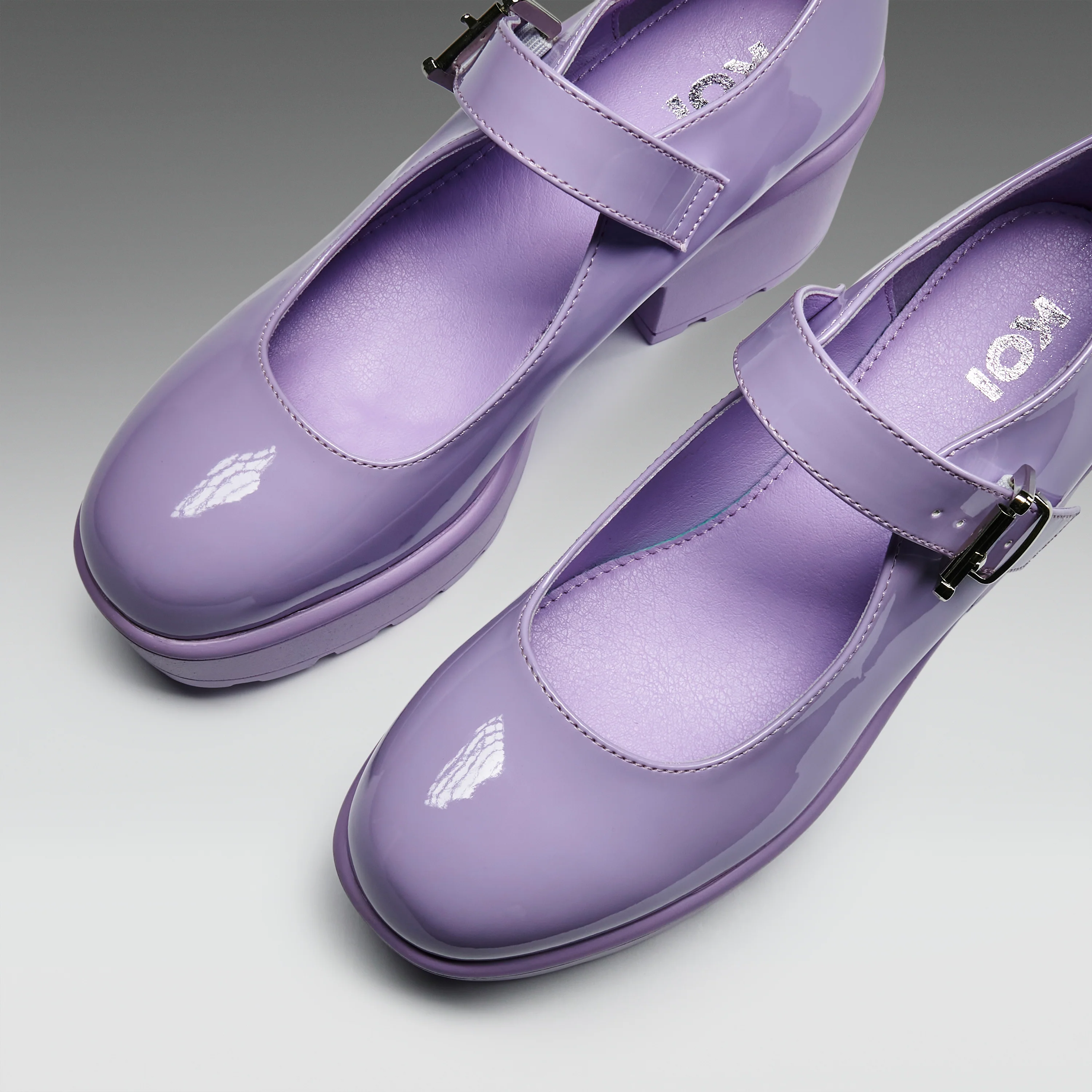 Tira Mary Jane Shoes ' Lilac Nectar Patent Edition' - Image 4