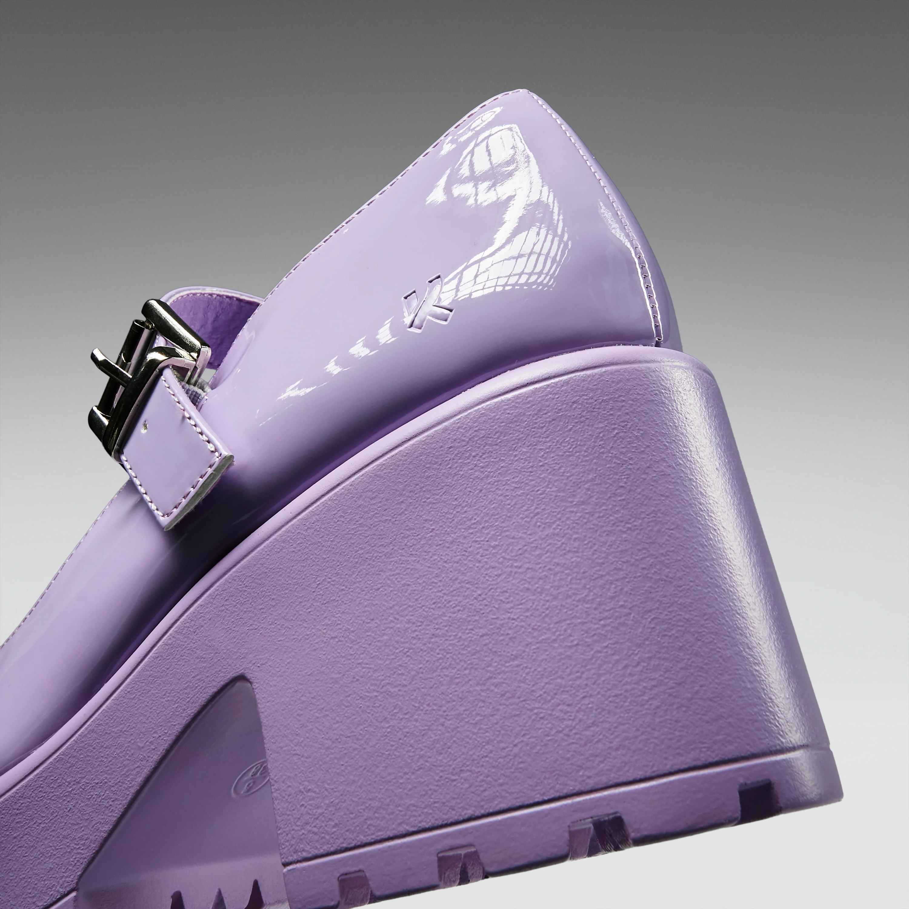 Tira Mary Jane Shoes ' Lilac Nectar Patent Edition' - Image 8