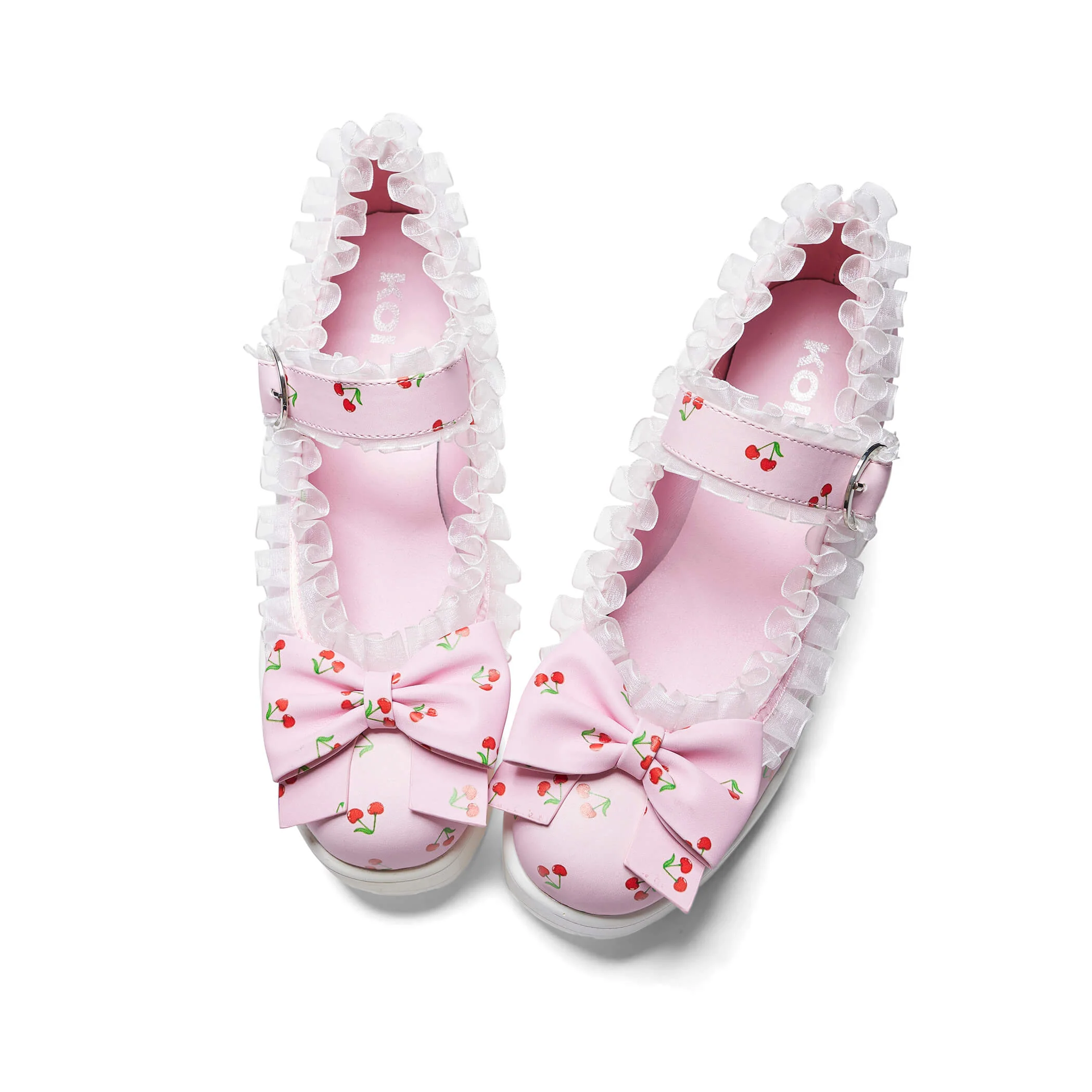 Tira Mary Janes Shoes 'Pink Cherry Bakewell Edition' - Image 4