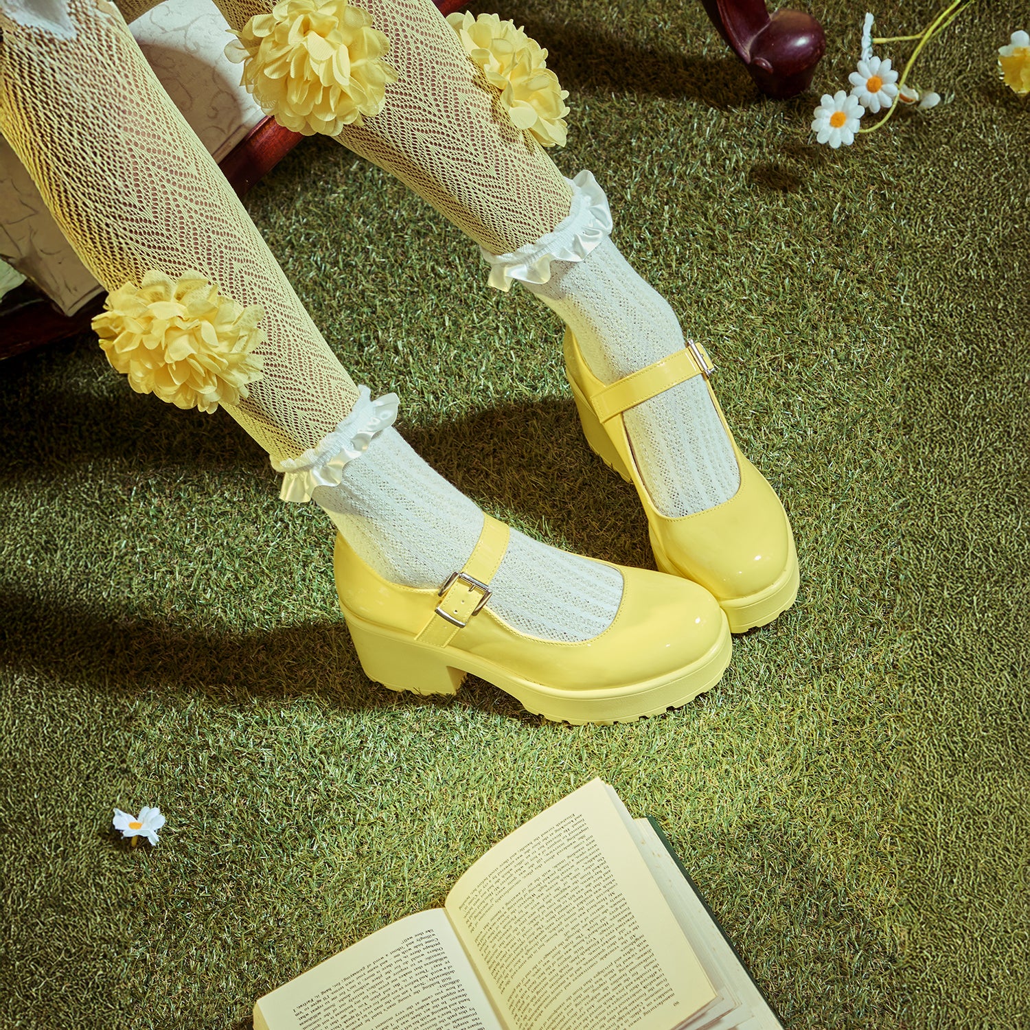 Tira Mary Jane Shoes 'Sunshine Yellow Edition' - Image 6
