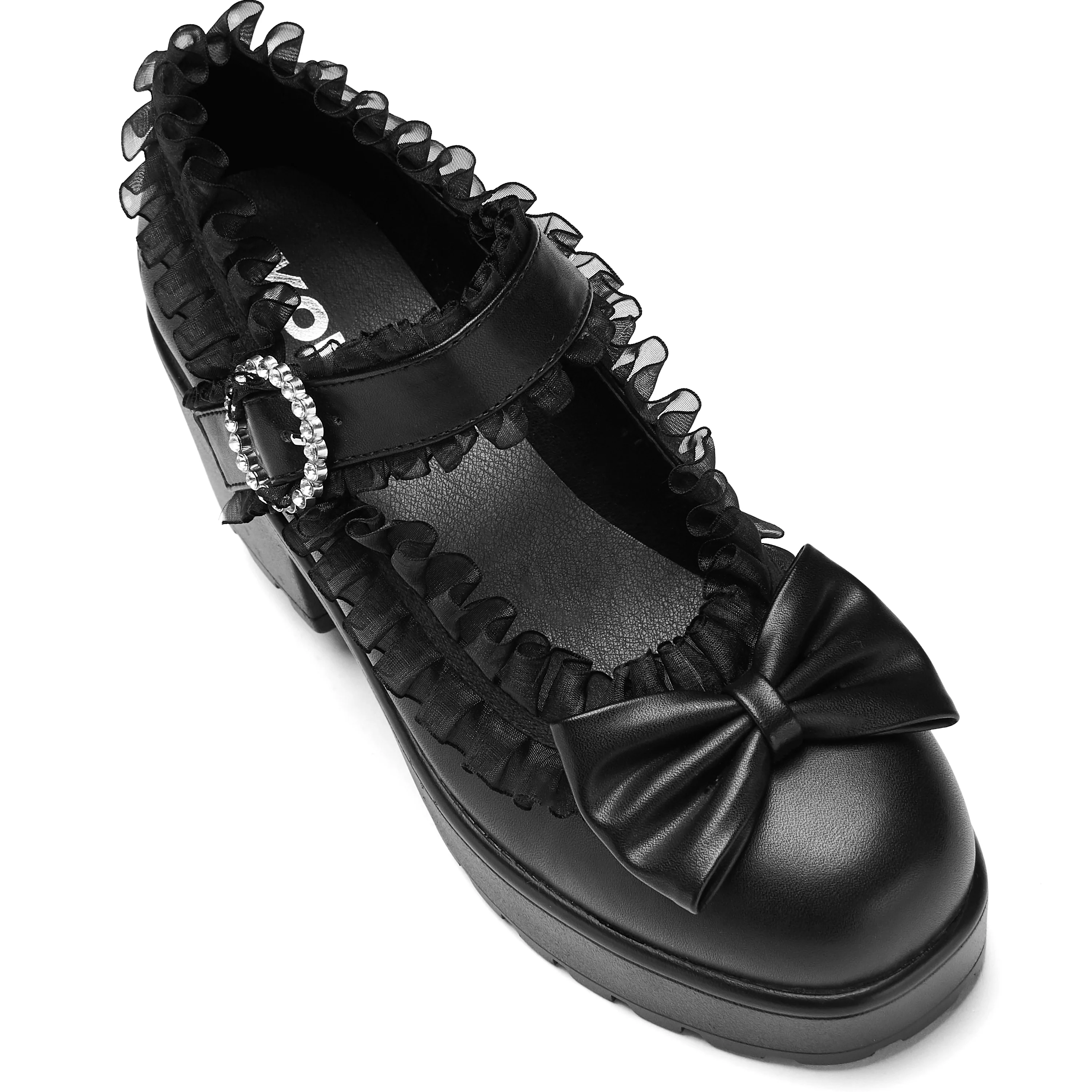 Tira Ruffle Mary Janes ‘ Dark Delights Edition’ - Image 6