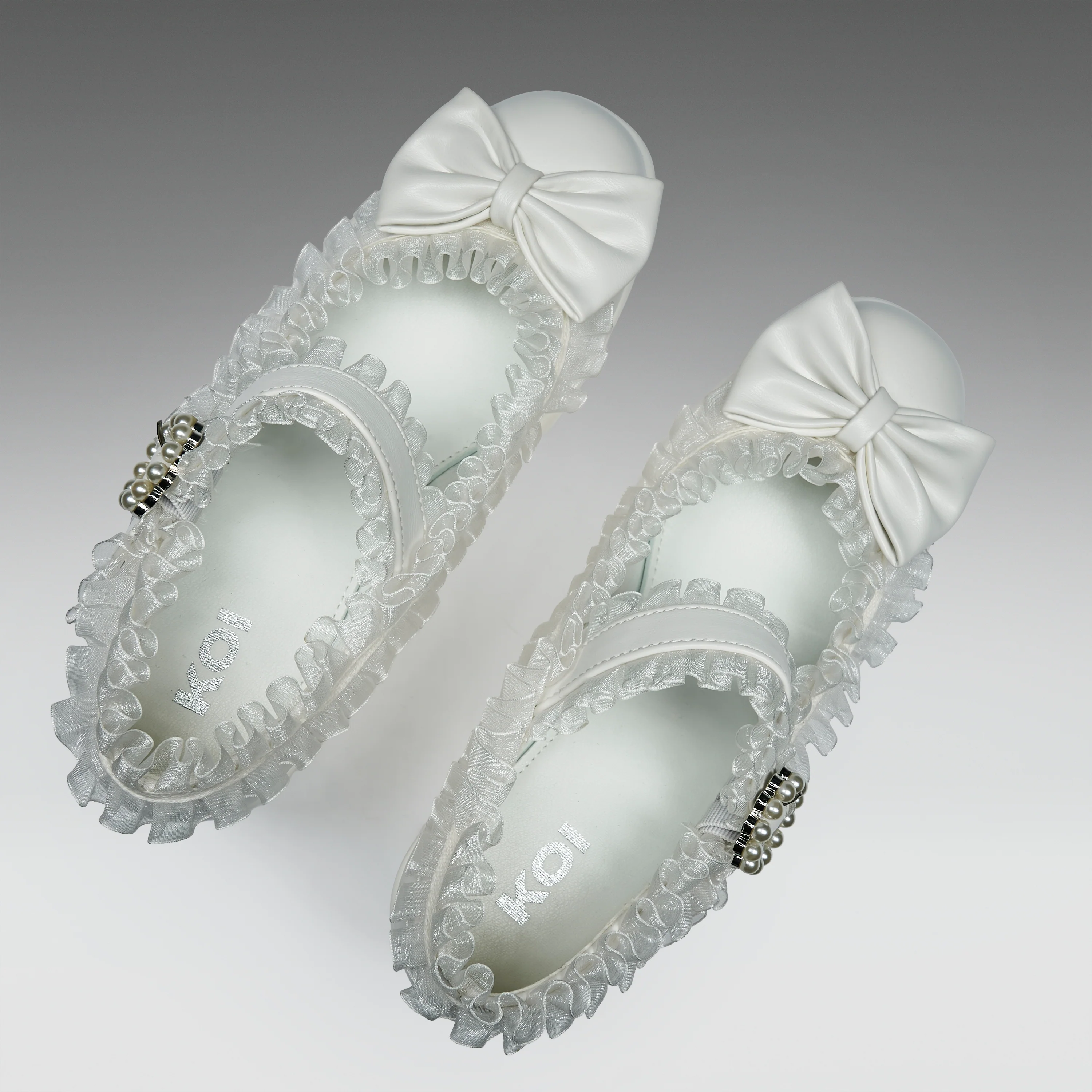 Tira Ruffle Mary Janes ‘ Porcelain Delights Edition’ - Image 5