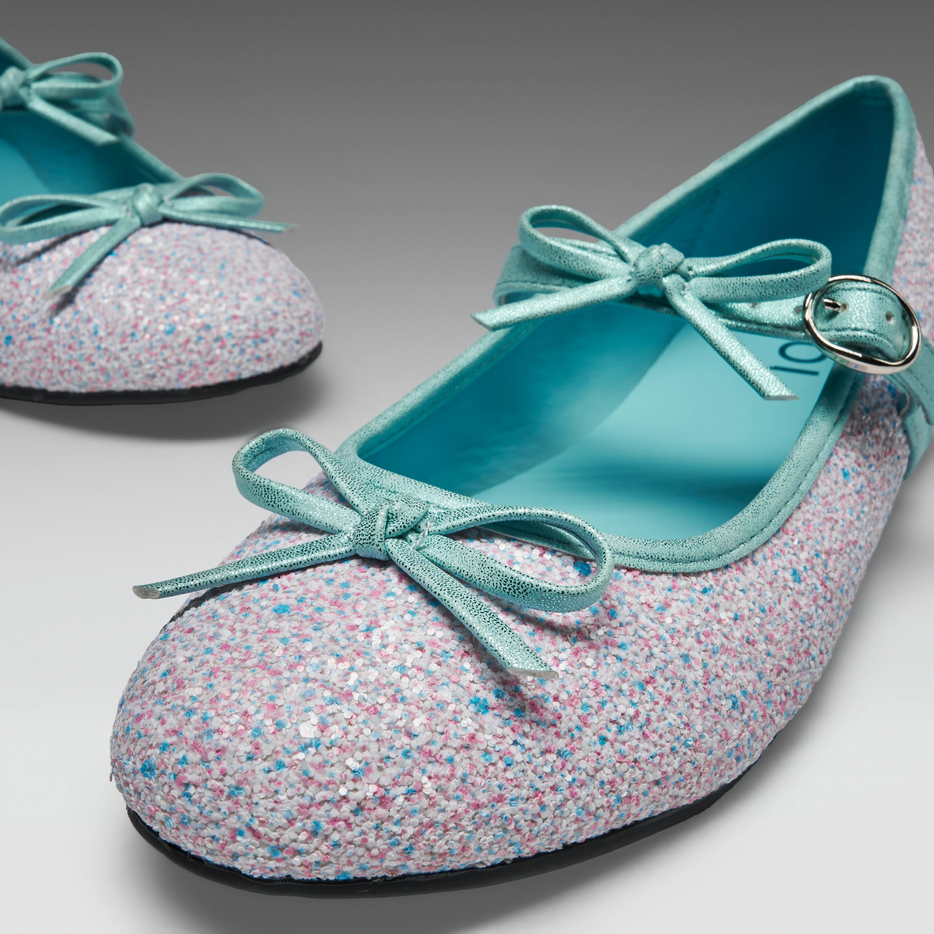 Twinkles Glittery Ballet Shoes - Image 3