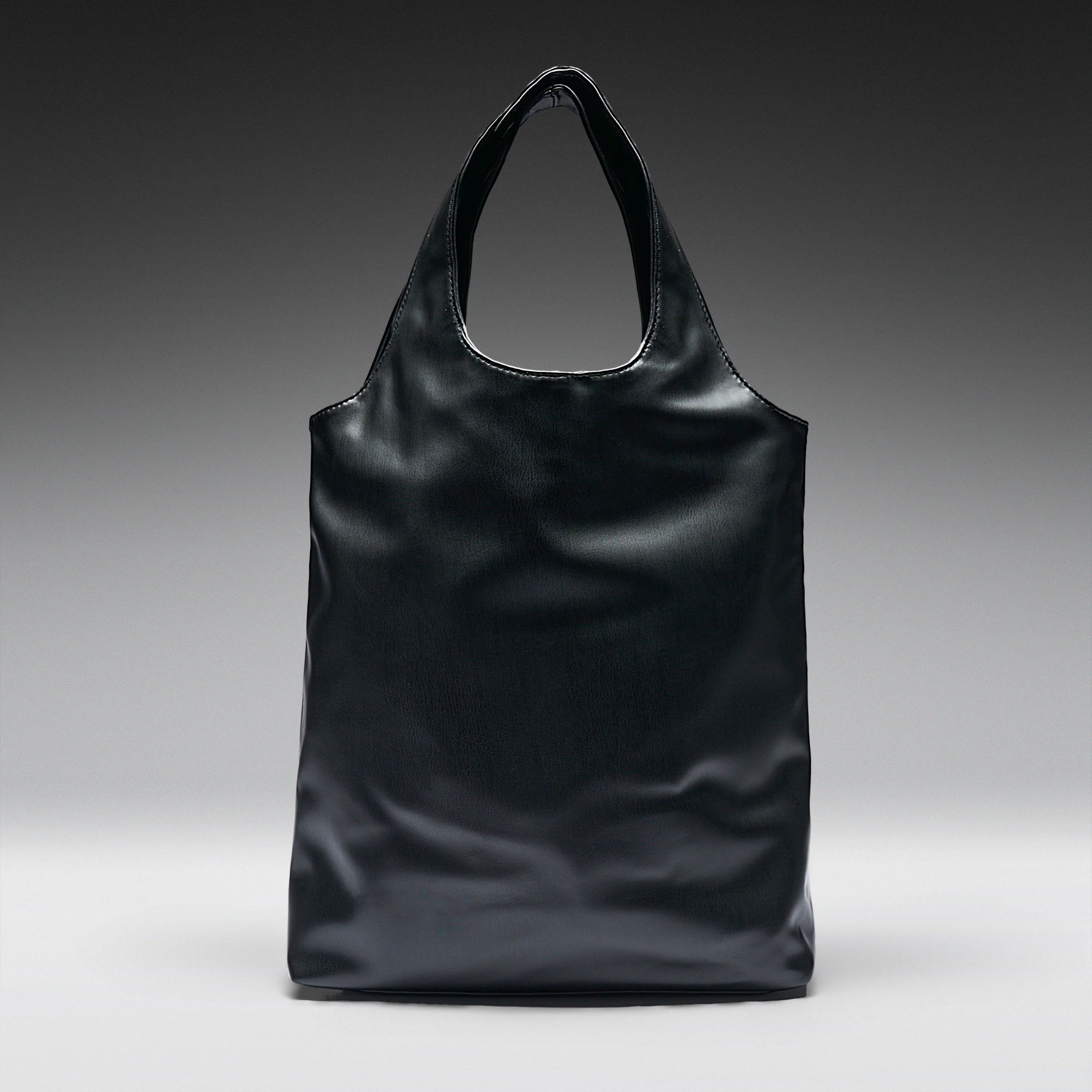 Unbothered Black Tote Bag - Image 2