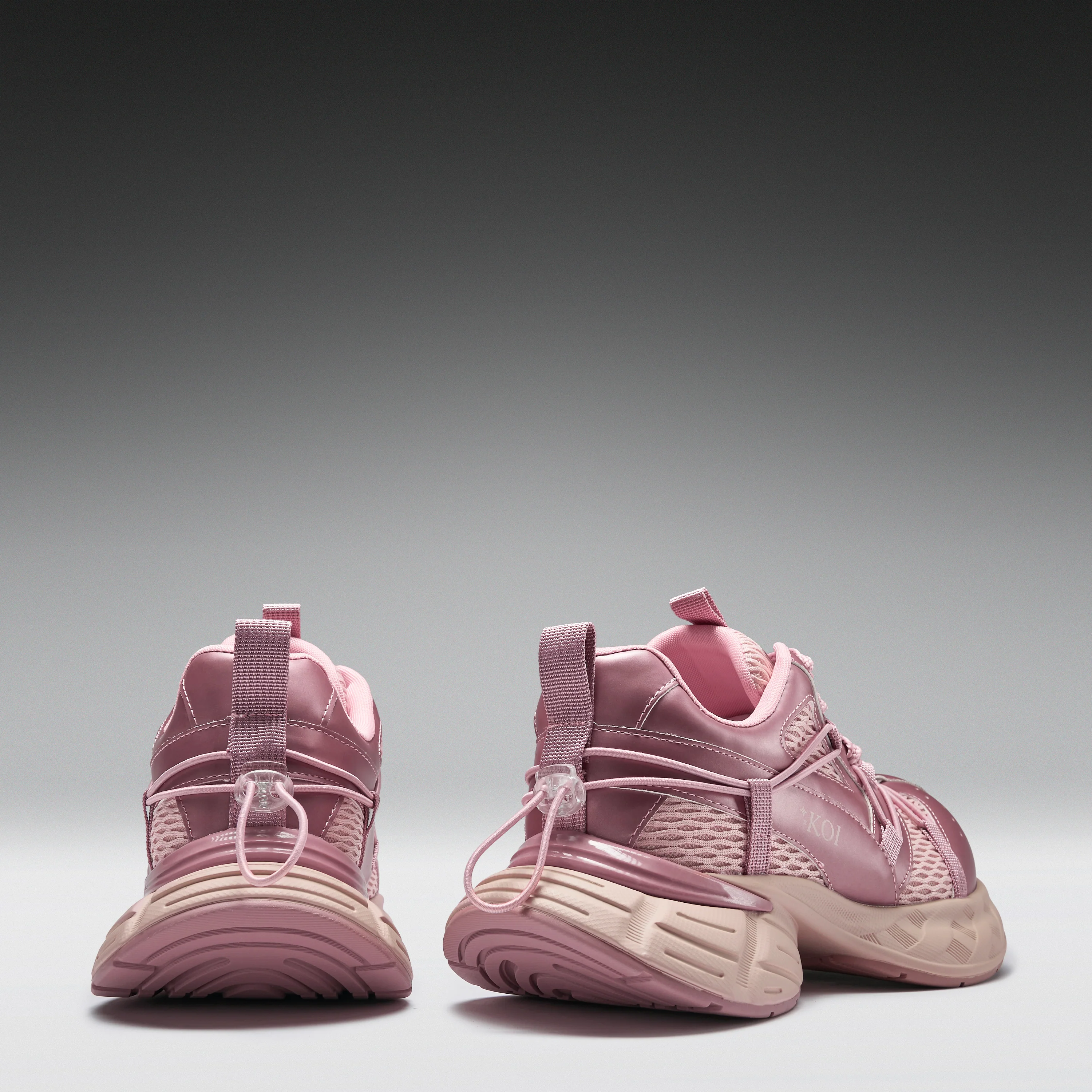 Vortex Mega Chunky Trainers - Rose - Image 3