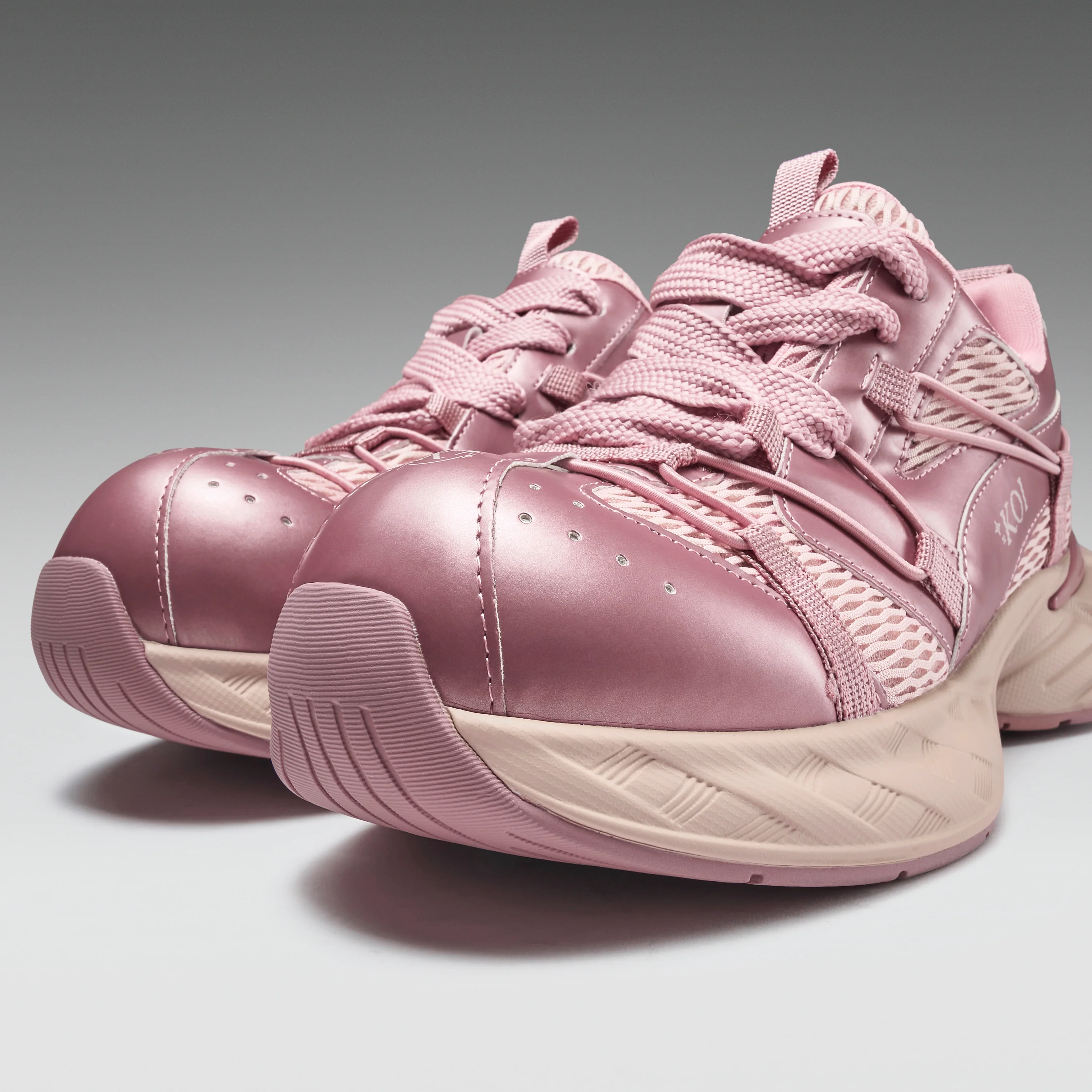 Vortex Mega Chunky Trainers - Rose - Image 4