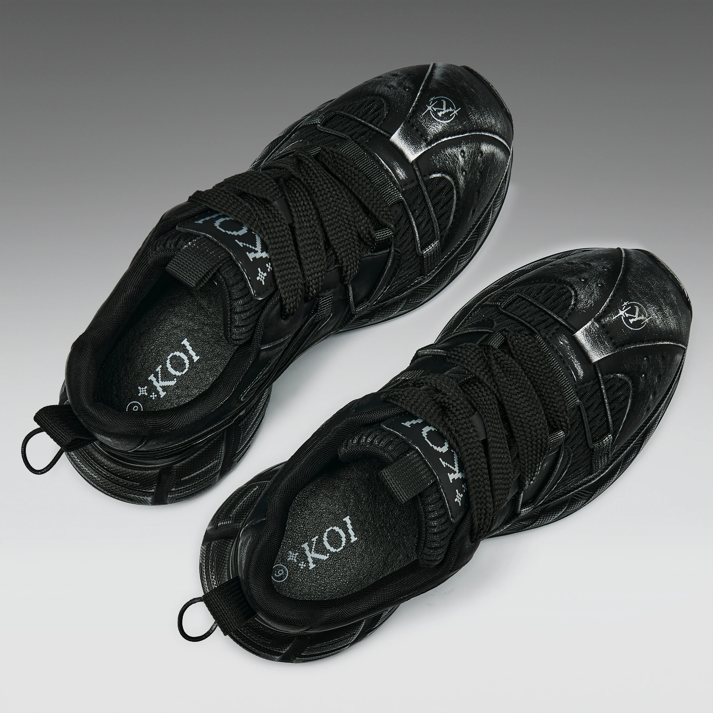 Vortex Mega Chunky Trainers - Slate - Image 5