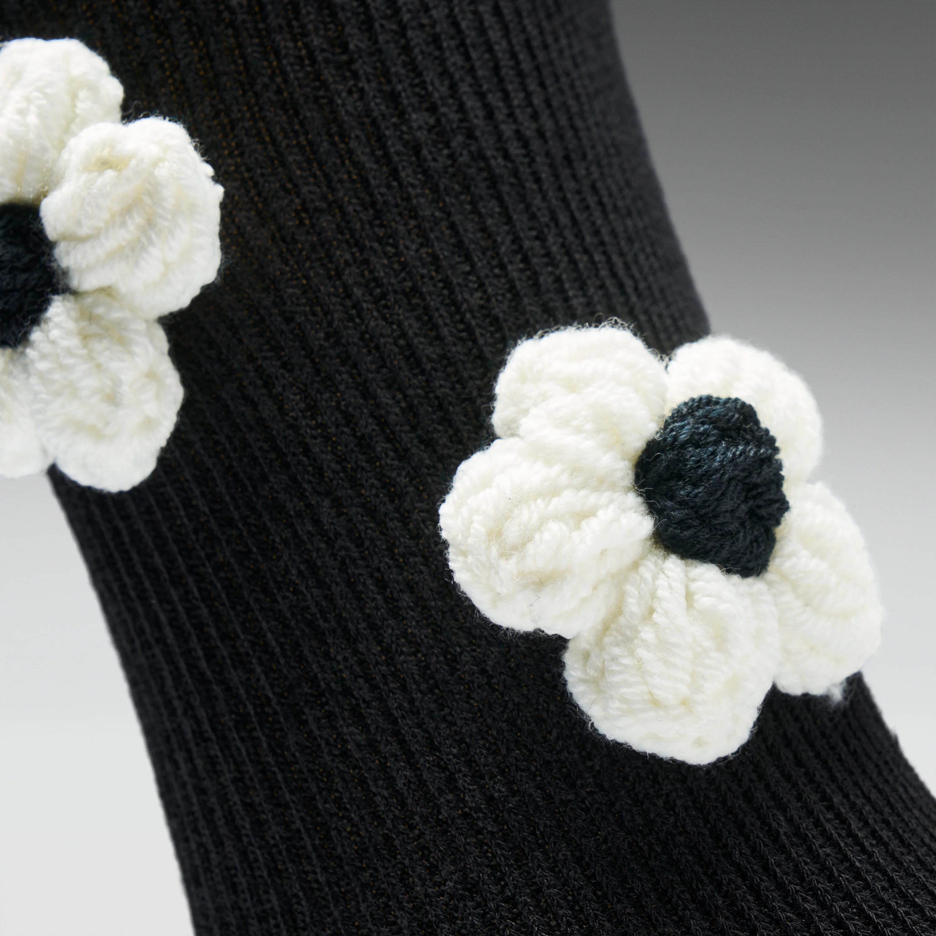 Wildflower Black Socks - Image 2
